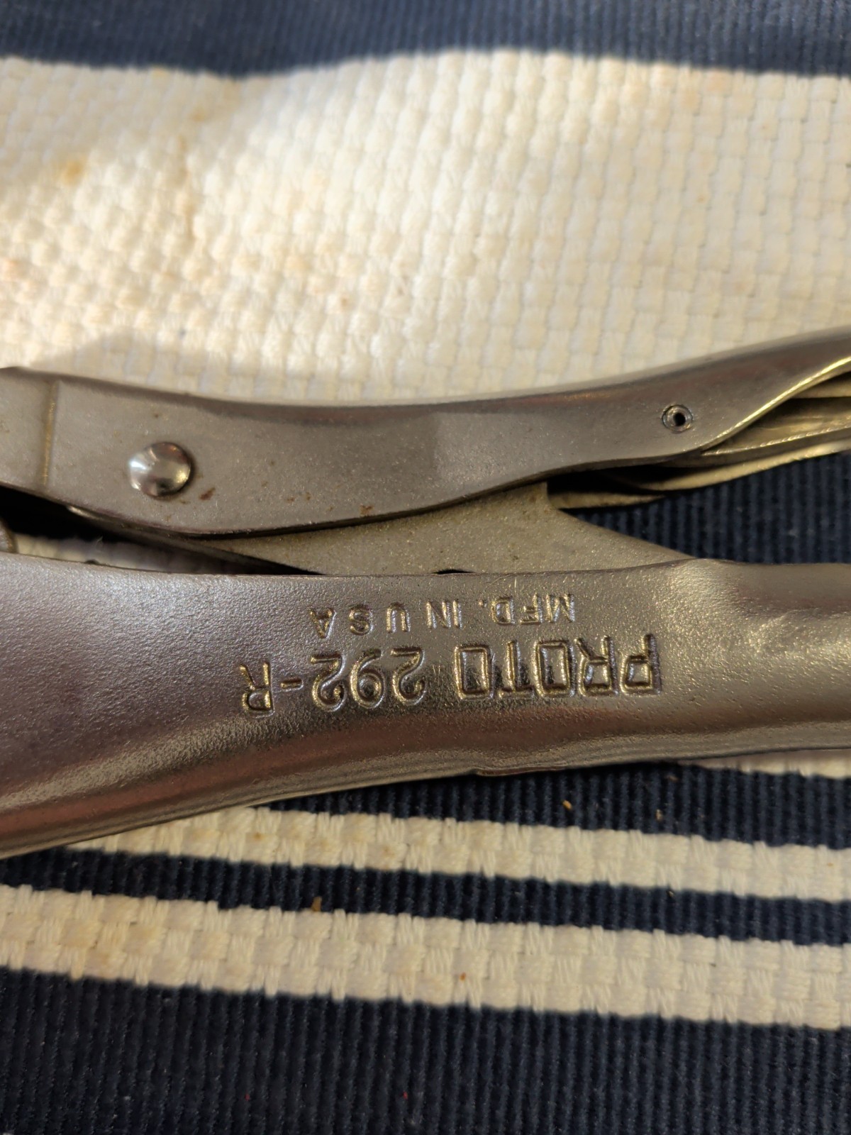 Vintage Proto 291-R And 292-R Vice Grips Excellent Condition