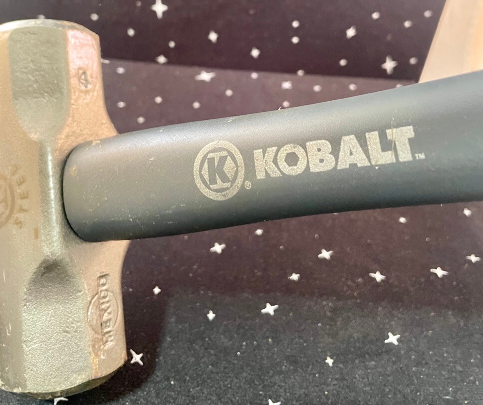 Kobalt Forged Steel 4 lbs Sledgehammer w/ FG Handle Made In Mexico