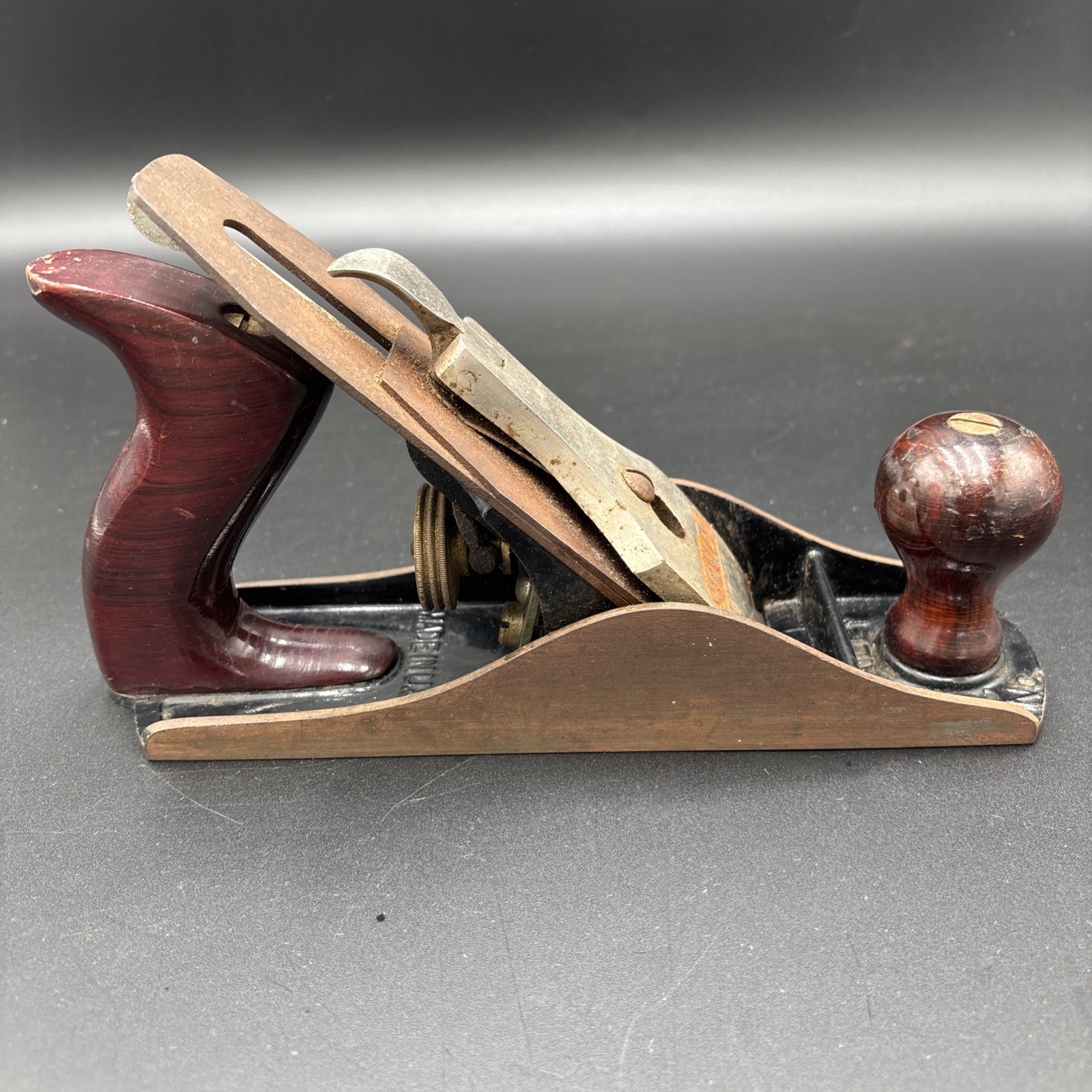 Stanley Bailey No 4C Type 16 1933-41 ￼ Corrugated Bottom Hand Plane Sharp User