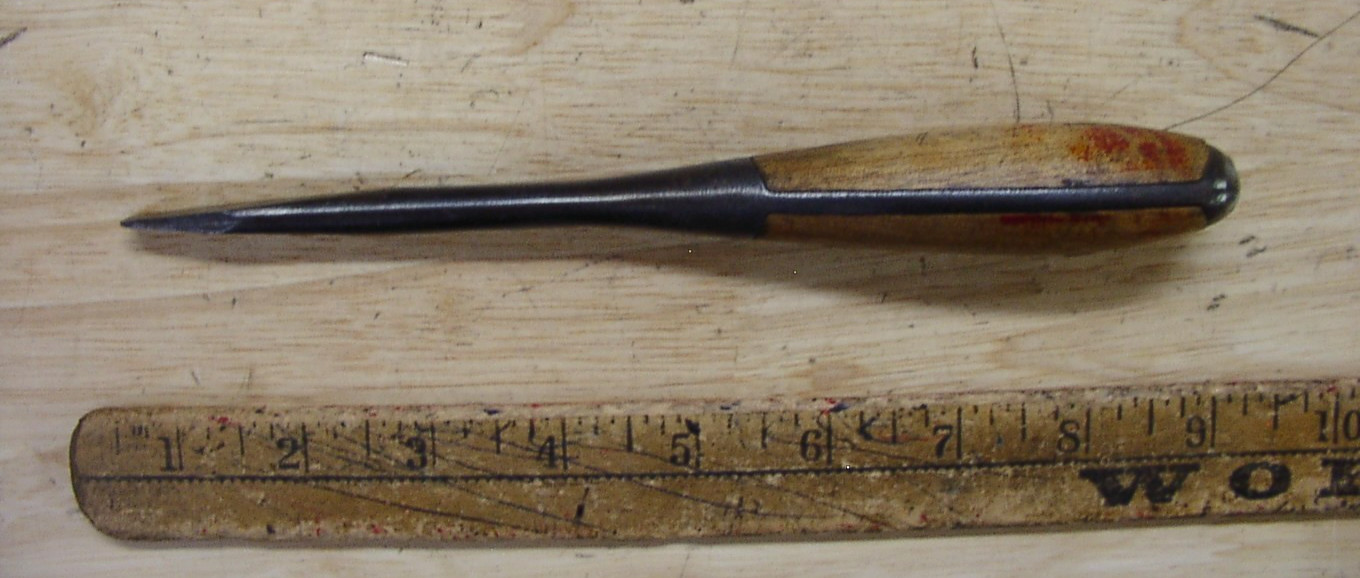 Vntg Irwin USA 8-5/16 ” Perfect Handle Style Screwdriver, With 5/16″ Tip,XLINT