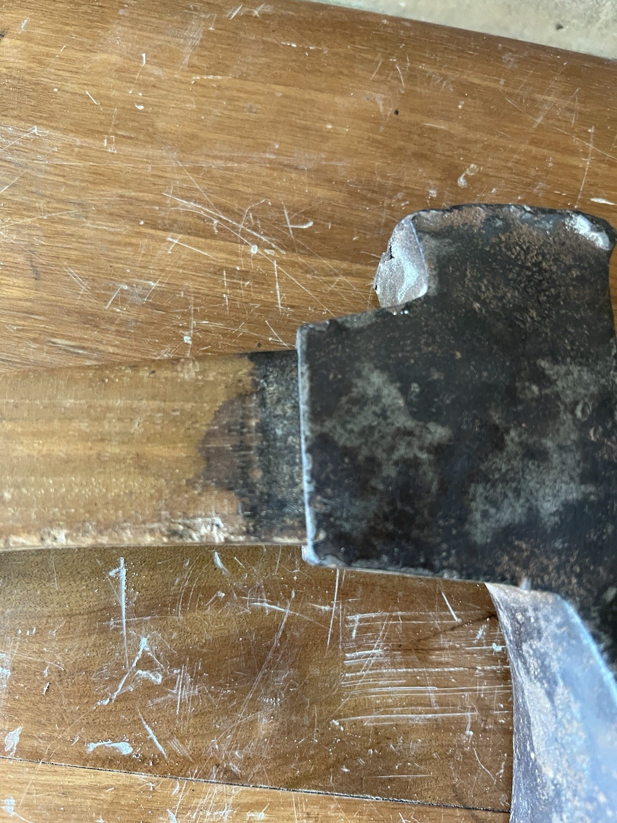Antique Carpenters Beam Woodworking Adze Ax