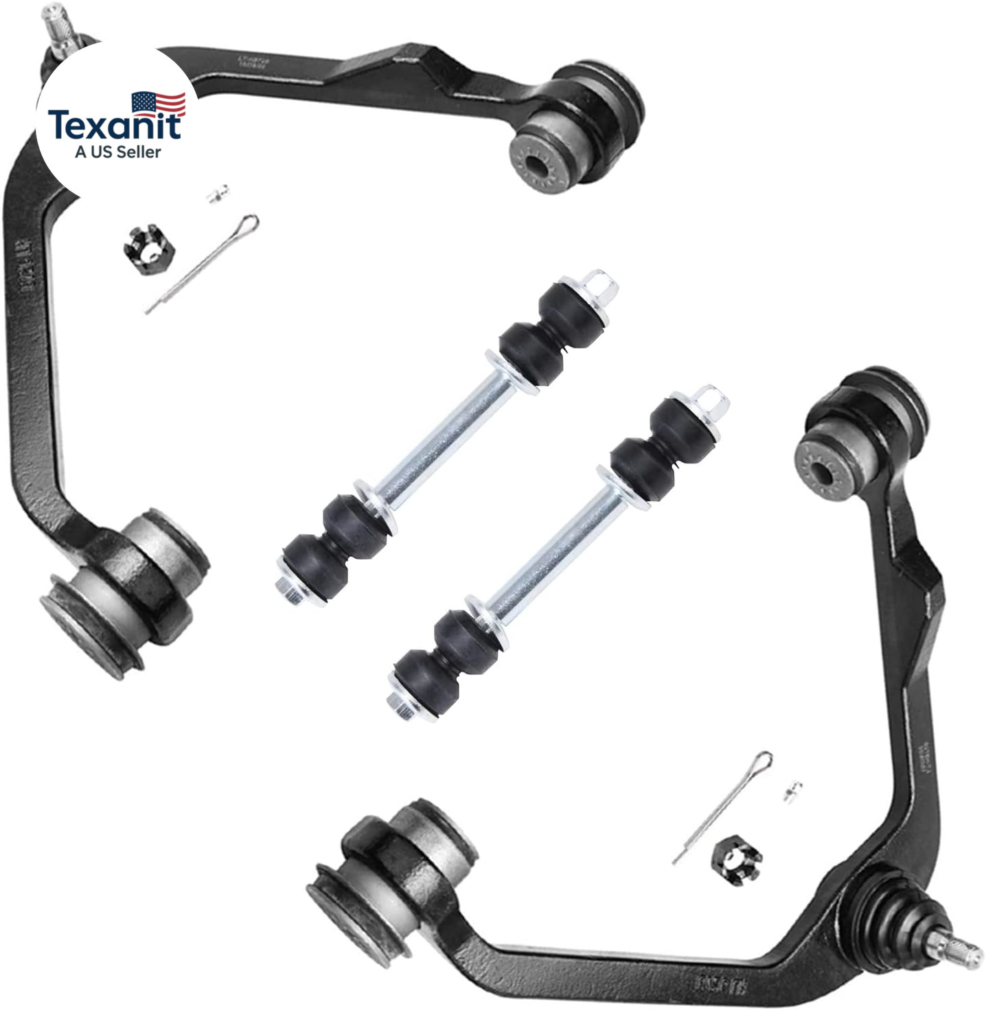 – 13Pc RWD Front End Suspension Kit for Ford F-150 F-250 Expedition Lincoln Blac