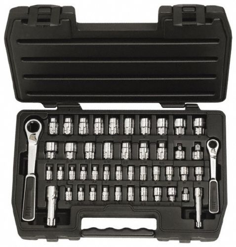 GearRatchet Drive Set-1/4in and 3/8in Drives 46-pc SAE and Metric Set #8946