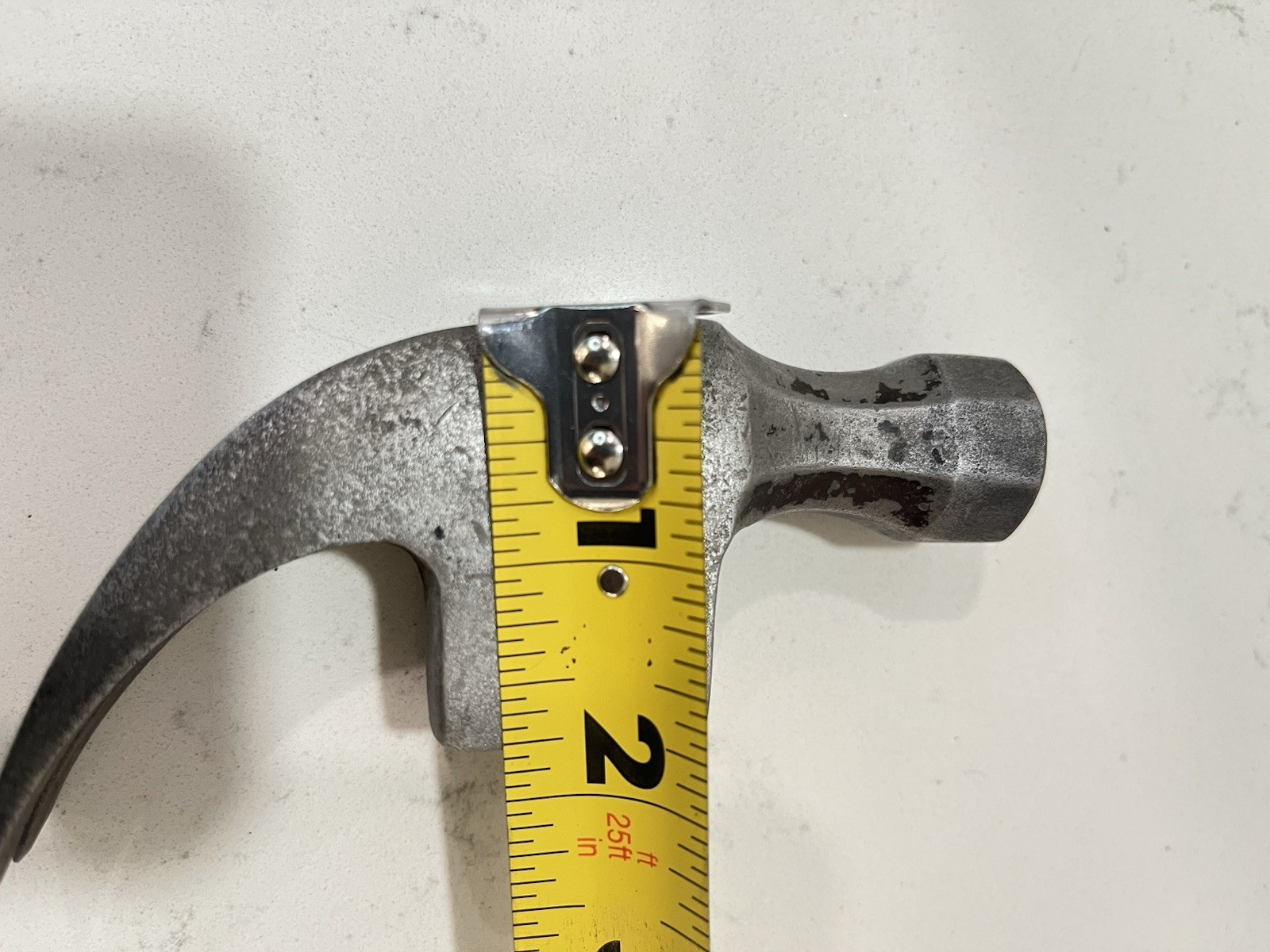 Vintage True Temper Octagon No.013 Curved Claw Hammer Head 12.9oz