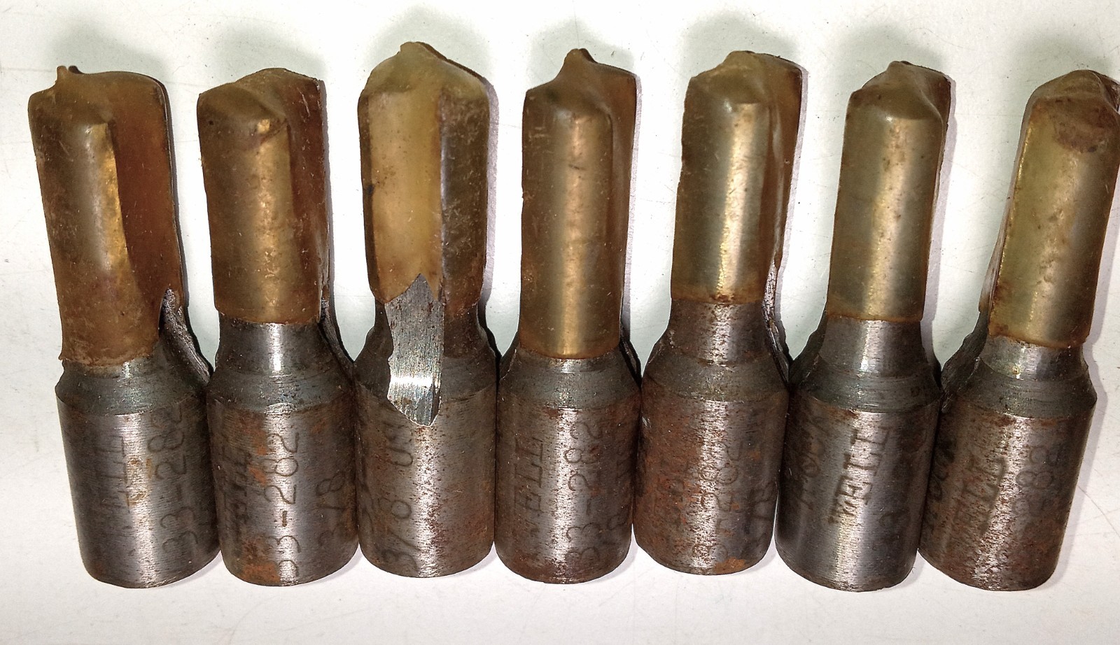 Rockford Greenlee Roouter bits. Made in then U.S.A. Set of 22.