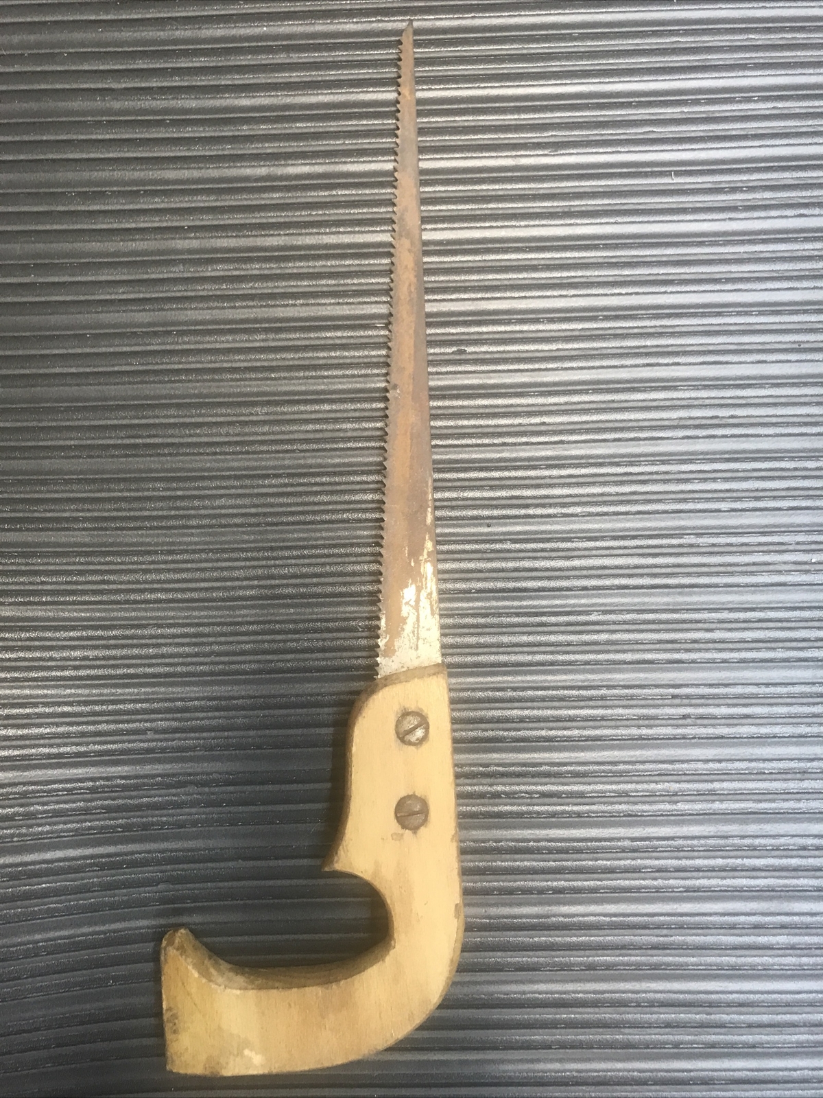Vintage Keyhole Saw – Traditional Woodworking Hand Tool – Drywall Siding Etc