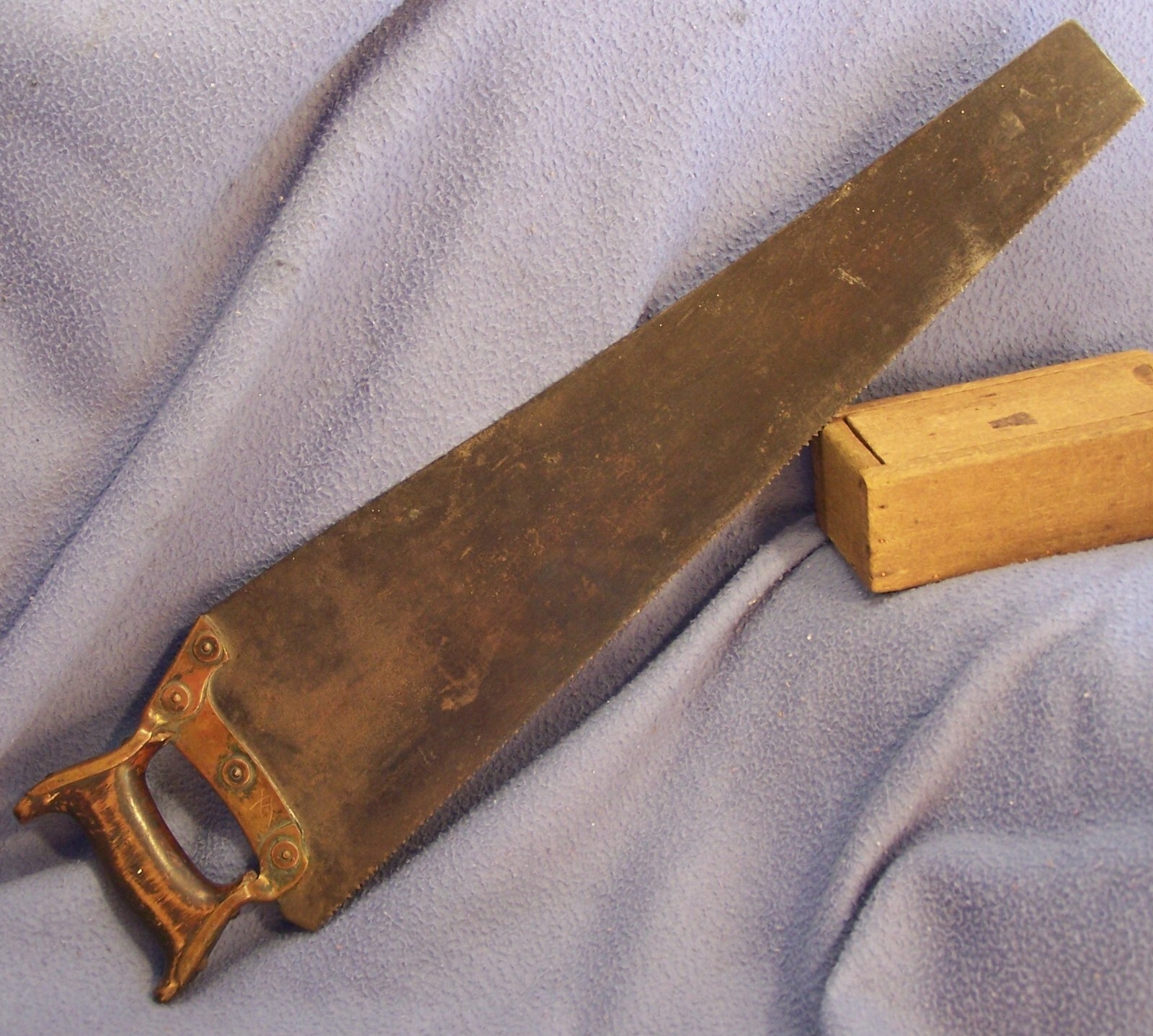 Pruning saw Disston D-26 or Atkins No 44 hand saw 20 inch panel saw
