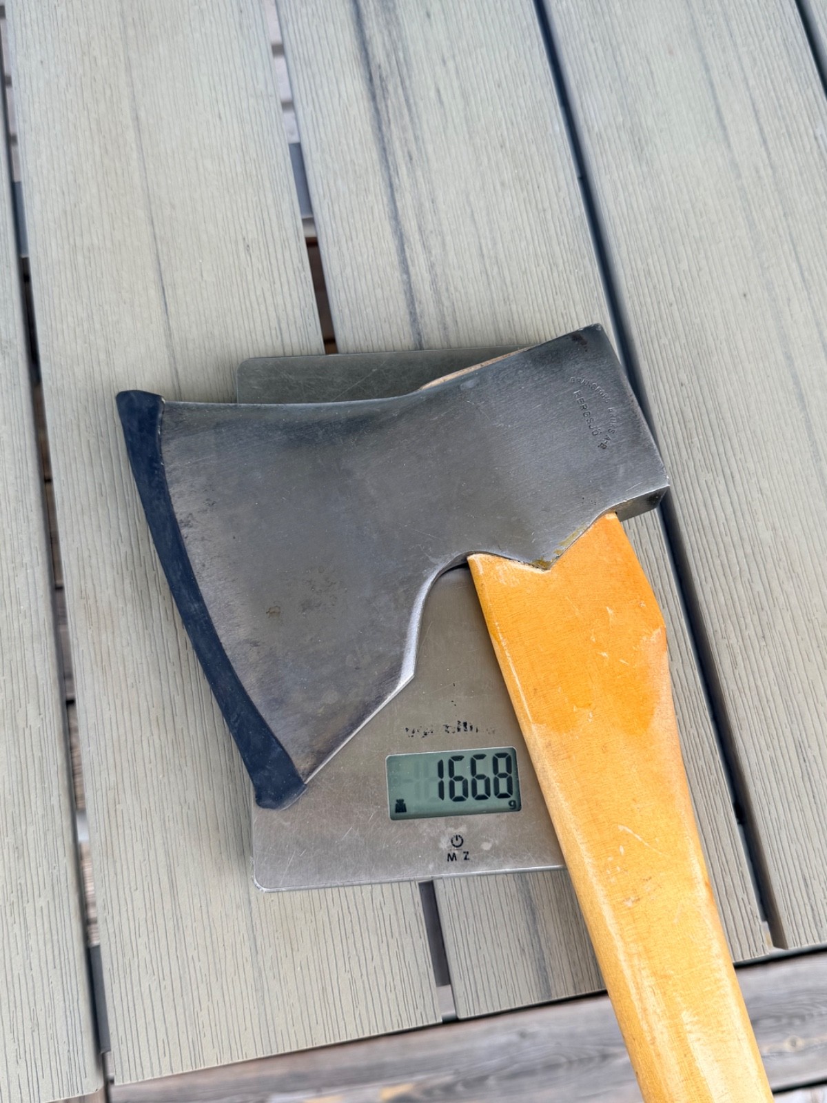 Gränsfors Broad Axe Carpenter’s Axe Bergsjö Vintage 1950s-70s 6.3” Edge 3.66 lb