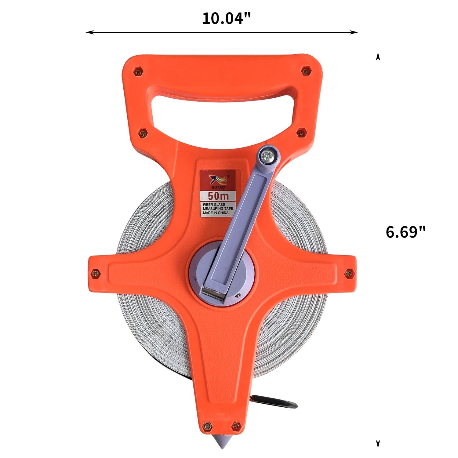 Sutekus Tape Measure 1/2″ Open Reel Measure Tape Dual Sided Fiberglass Measur…