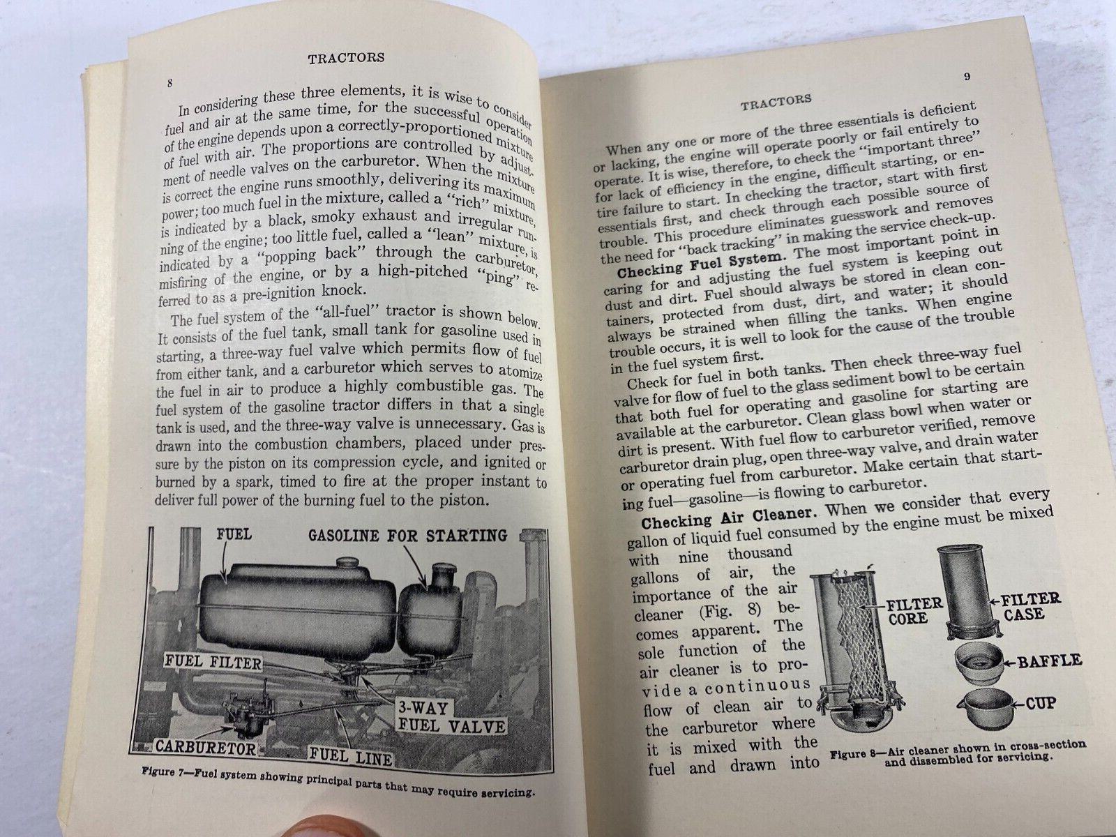 The operation Care and Repair of Farm machinery Hardcover Book 22nd Edition