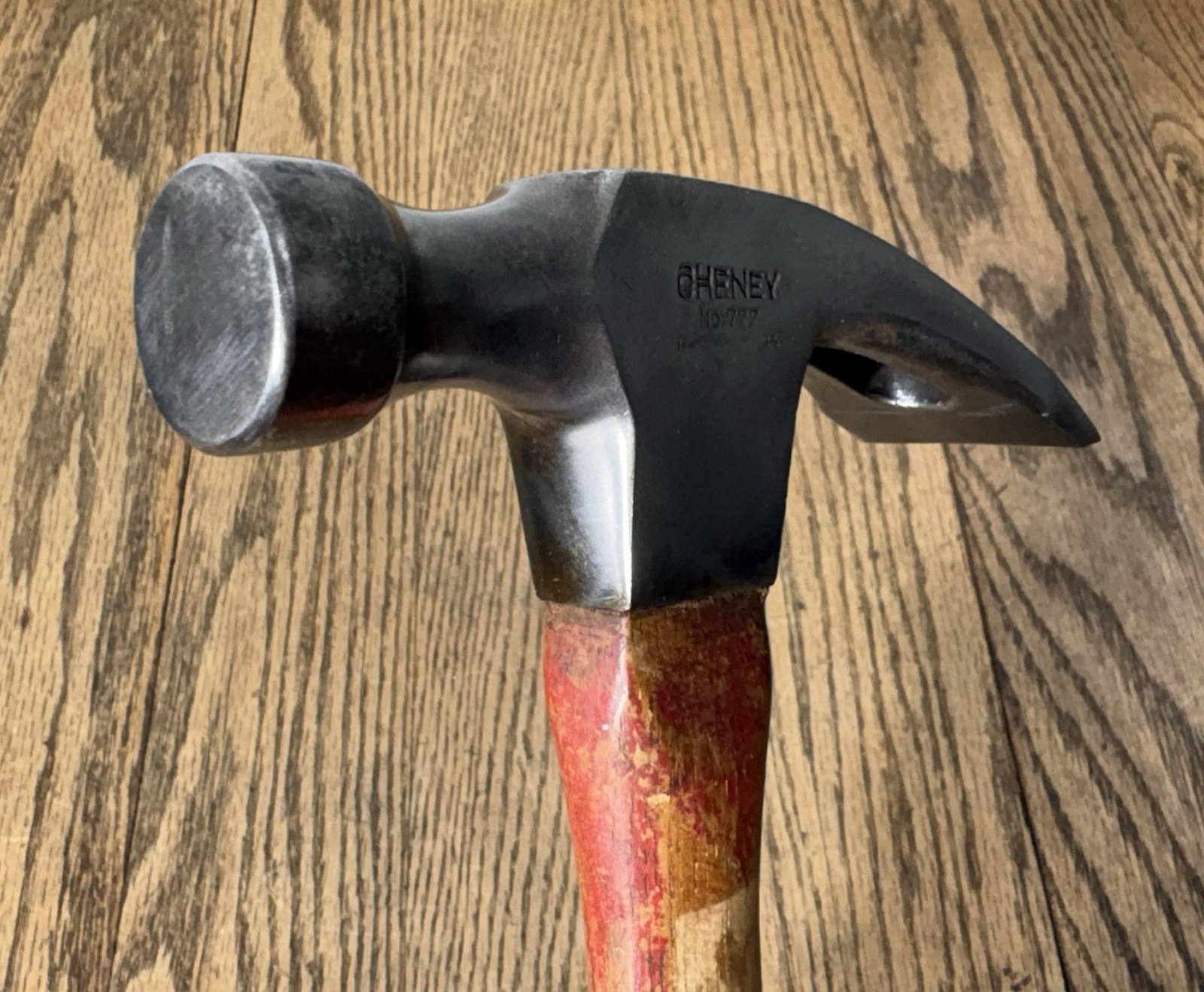 Vintage Antique Tools Cheney No. 777 Adze Claw Hammer Benson Rare Early 1900s