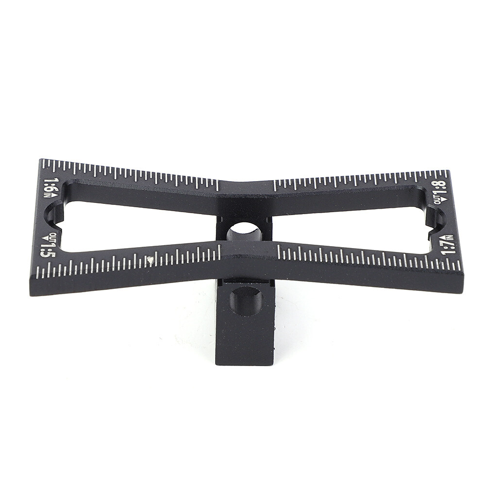 Aluminum Dovetail Joint Scriber Marker Marking Gauge Woodworking Tool
