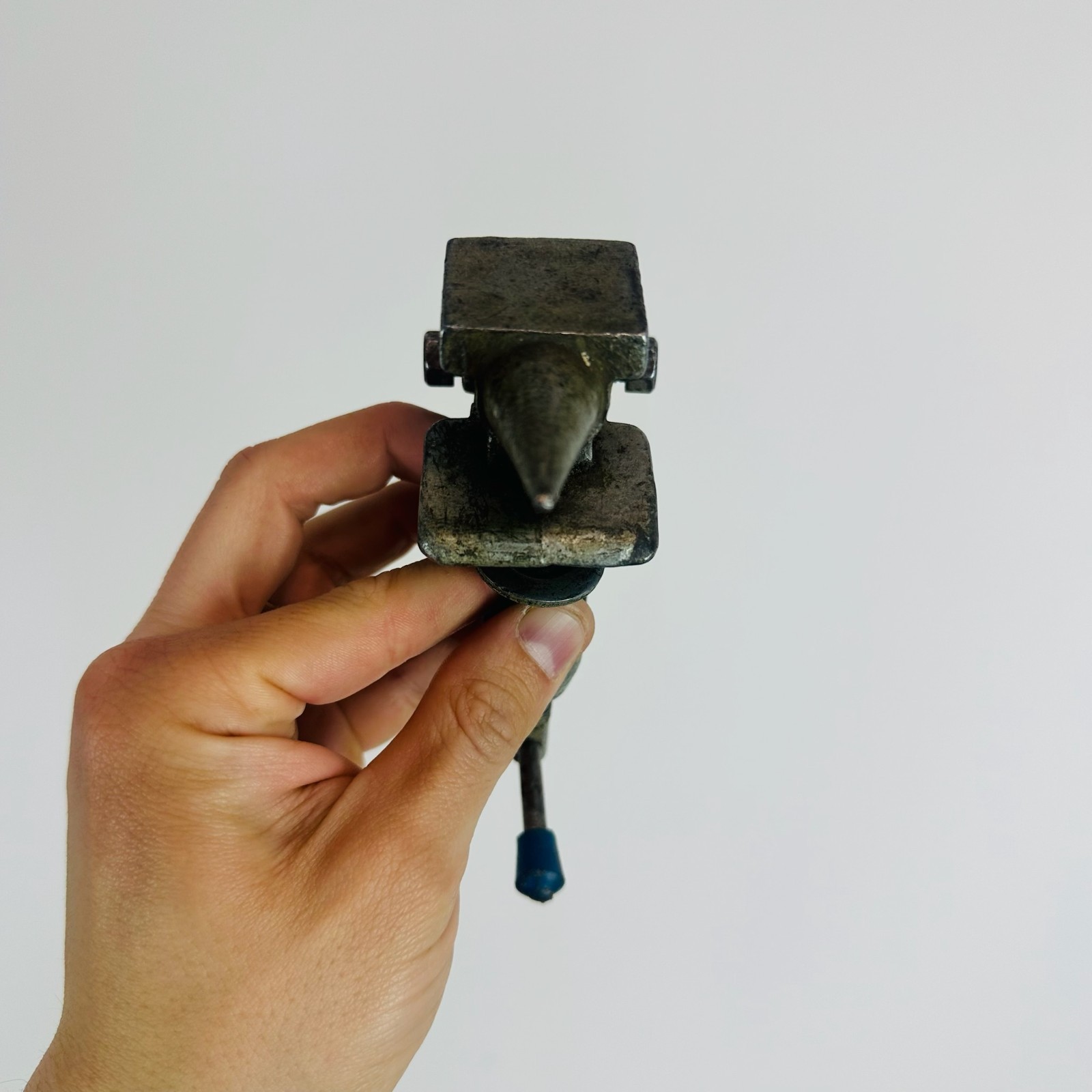 Rare Vintage Soviet mini jewelry Vise with Anvil Made in USSR 1960s