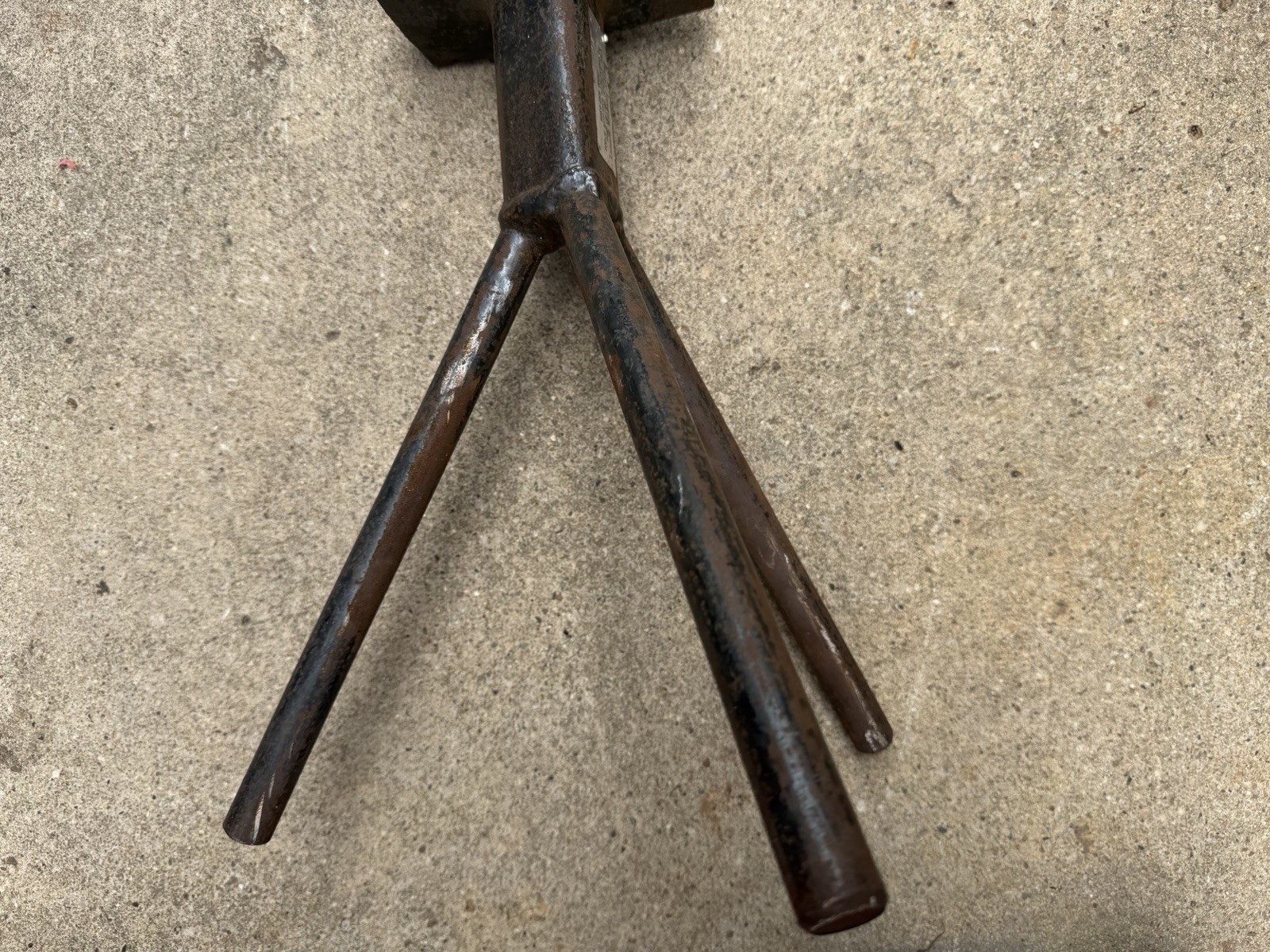 Vintage Blacksmith Valley Farrier Supply Anvil Horseshoeing Hoof Stall Jack 16lb