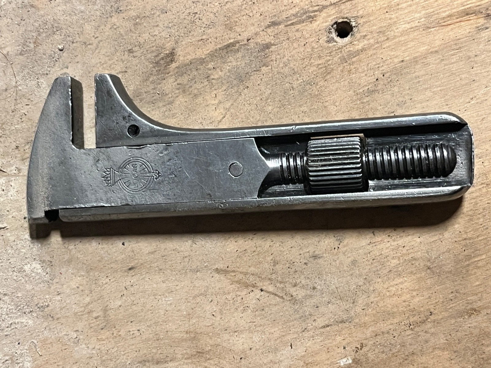 VINTAGE JOSEPH LUCAS GIRDER Birmingham ADJUSTABLE SPANNER WRENCH