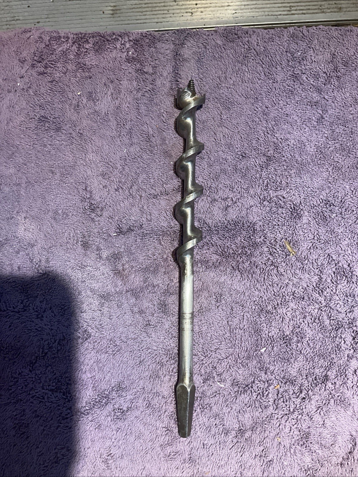 RARE Vtg Stanley Wood Boring Spiral Auger Bit H1227 13/16″ 9.25″ Long USA