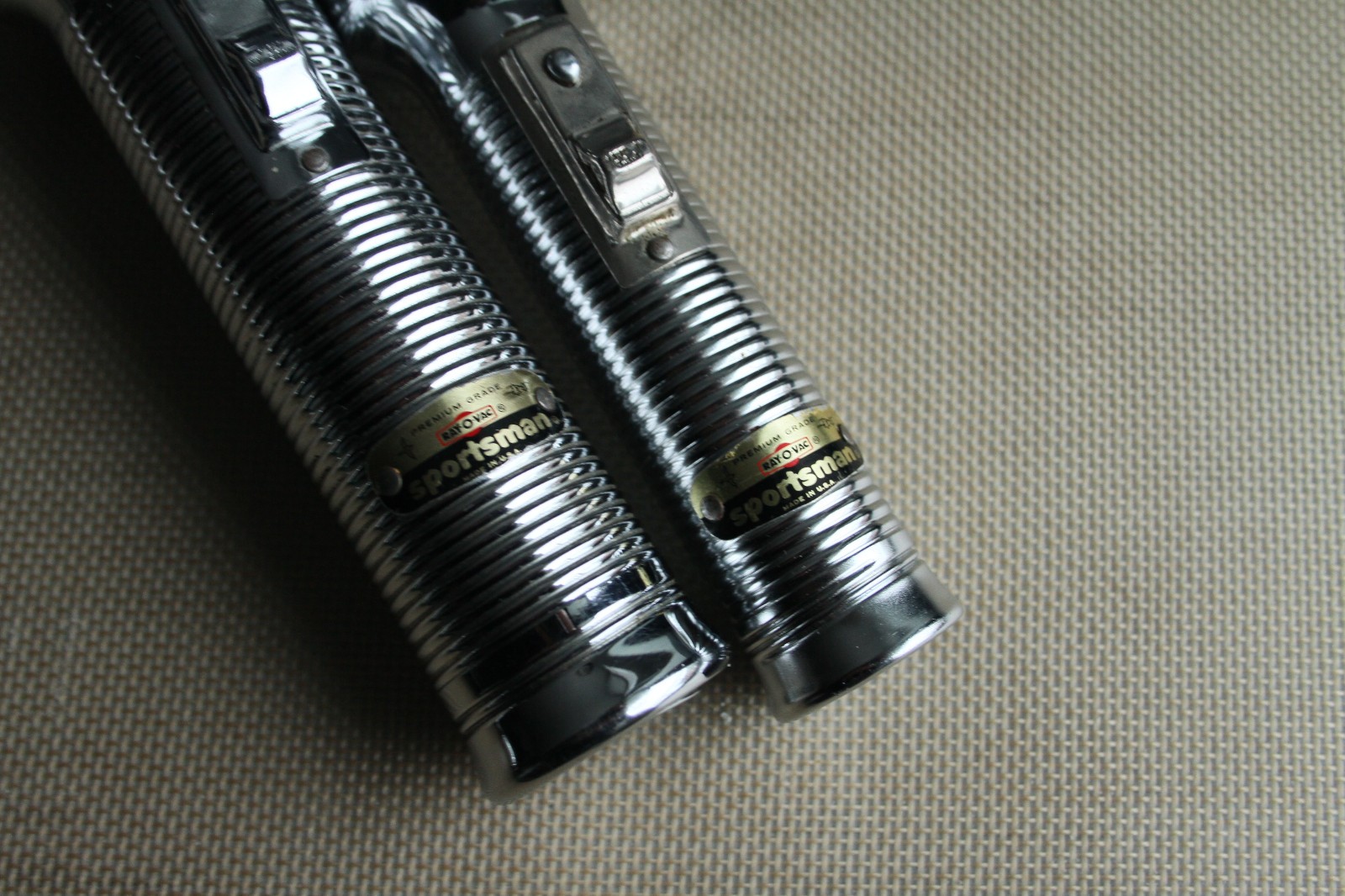 2pcs Vintage Ray-O-Vac Sportsman Flashlights – USA made