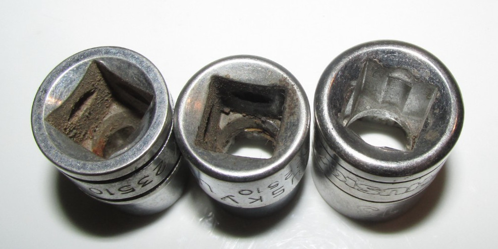 T #211 – Lot of 7 Husky Metric 3/8″ drive, 17mm – 10mm, see description
