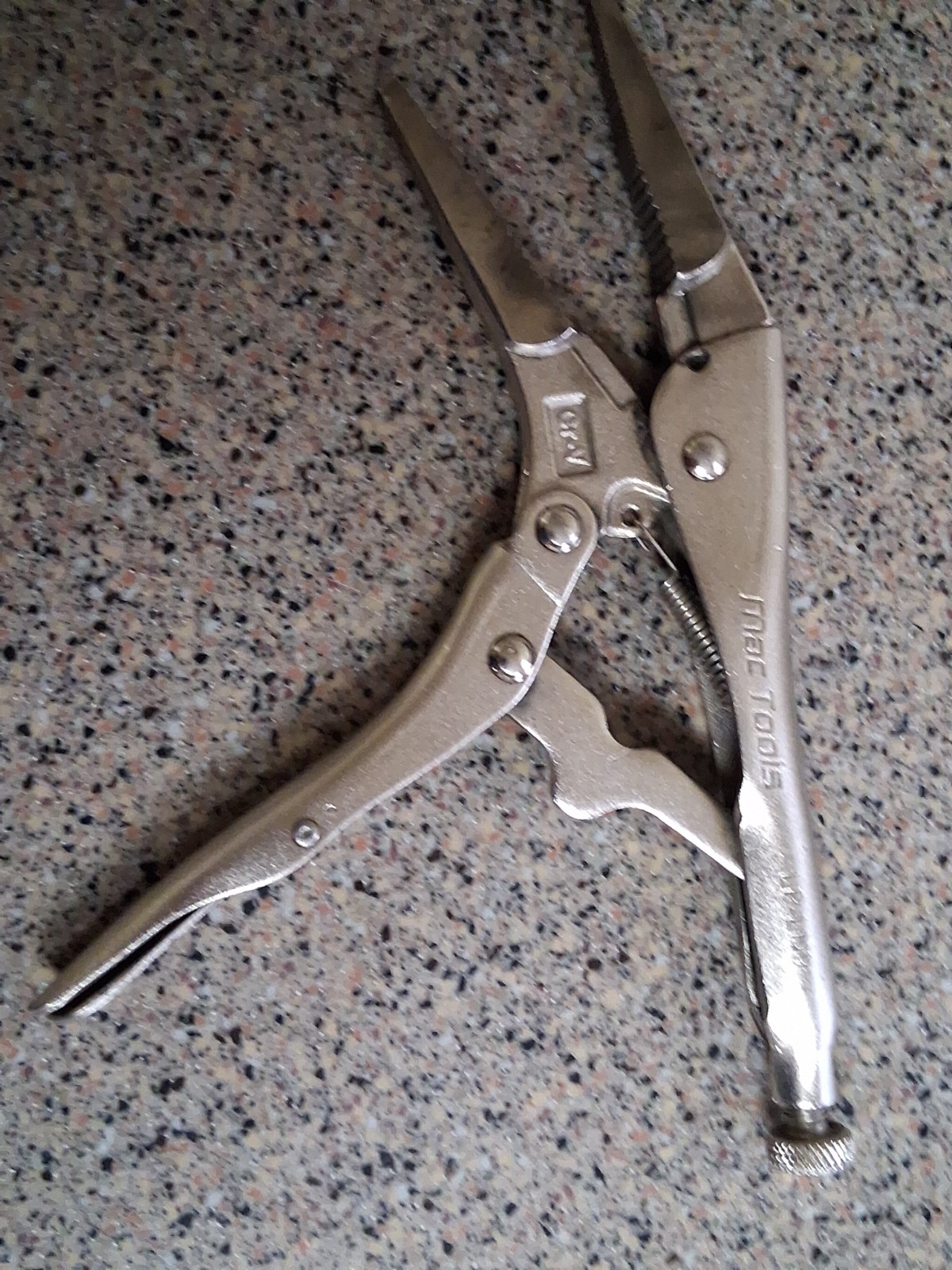 Mac Tools LP-LN9 Long Nose, LP-CC11 C Clamp Locking Vise Grip Pliers