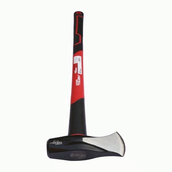 Hyper Tough 8lb Splitting Burst Axe Maul with Double Injection Fiberglass Handle