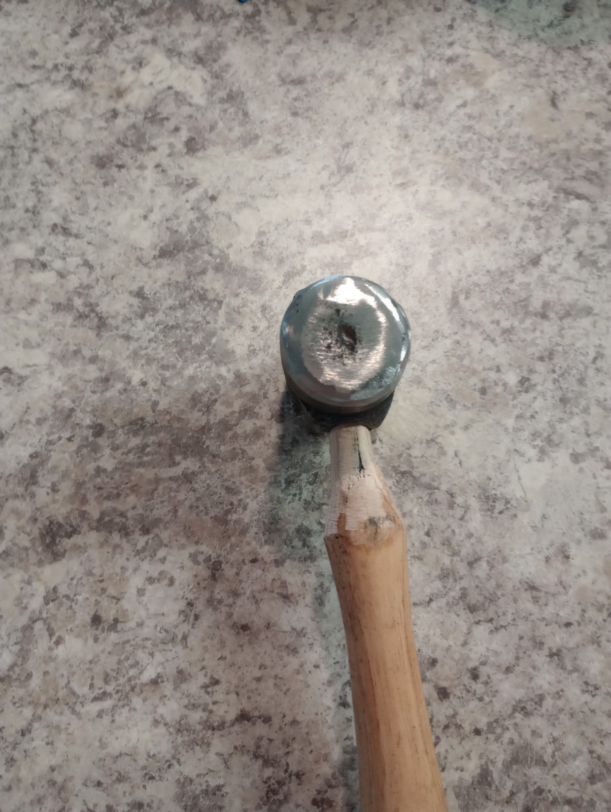 Antique HELLER Bros Blacksmith Farrier Rounding Turning Hammer W/ Horse 2lb