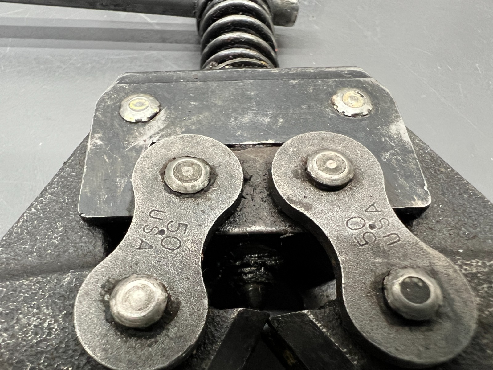 (w) VINTAGE 2pc BICYCLE MOTORCYCLE CHAIN BREAKER TOOL – USA