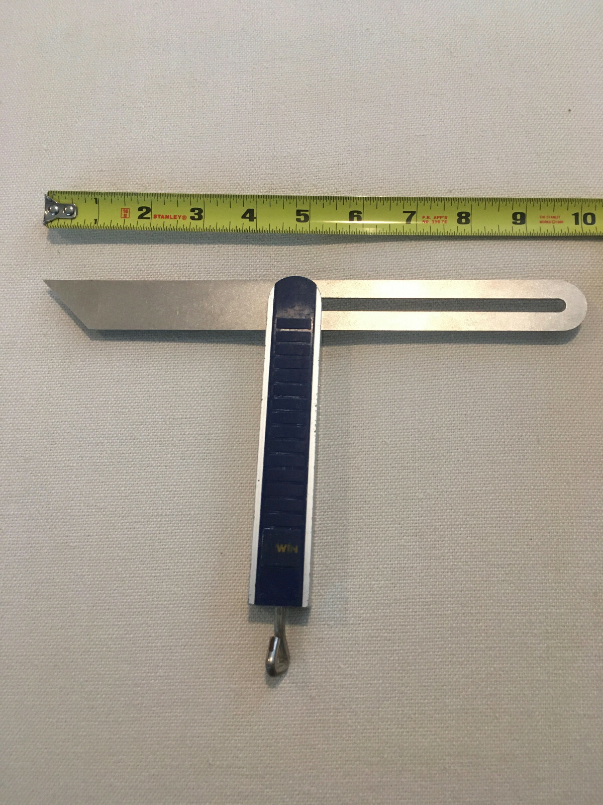 IRWIN 250mm x 26mm / 9 7/8″ x 1″ SLIDING BEVEL SLIGHTLY USED