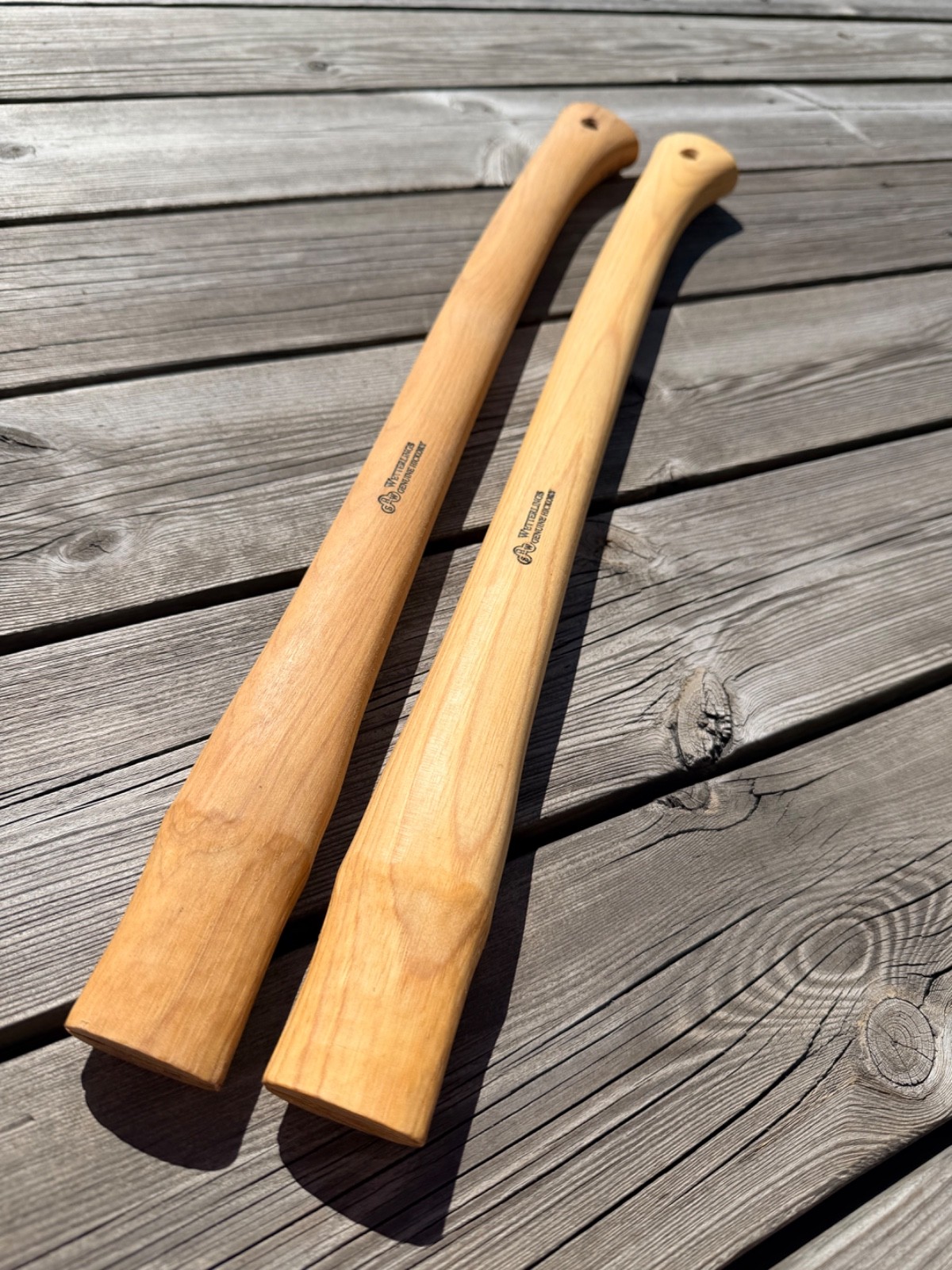 NOS Wetterlings Genuine Hickory Axe Handle 22” Les Stroud Bushman 40x19mm