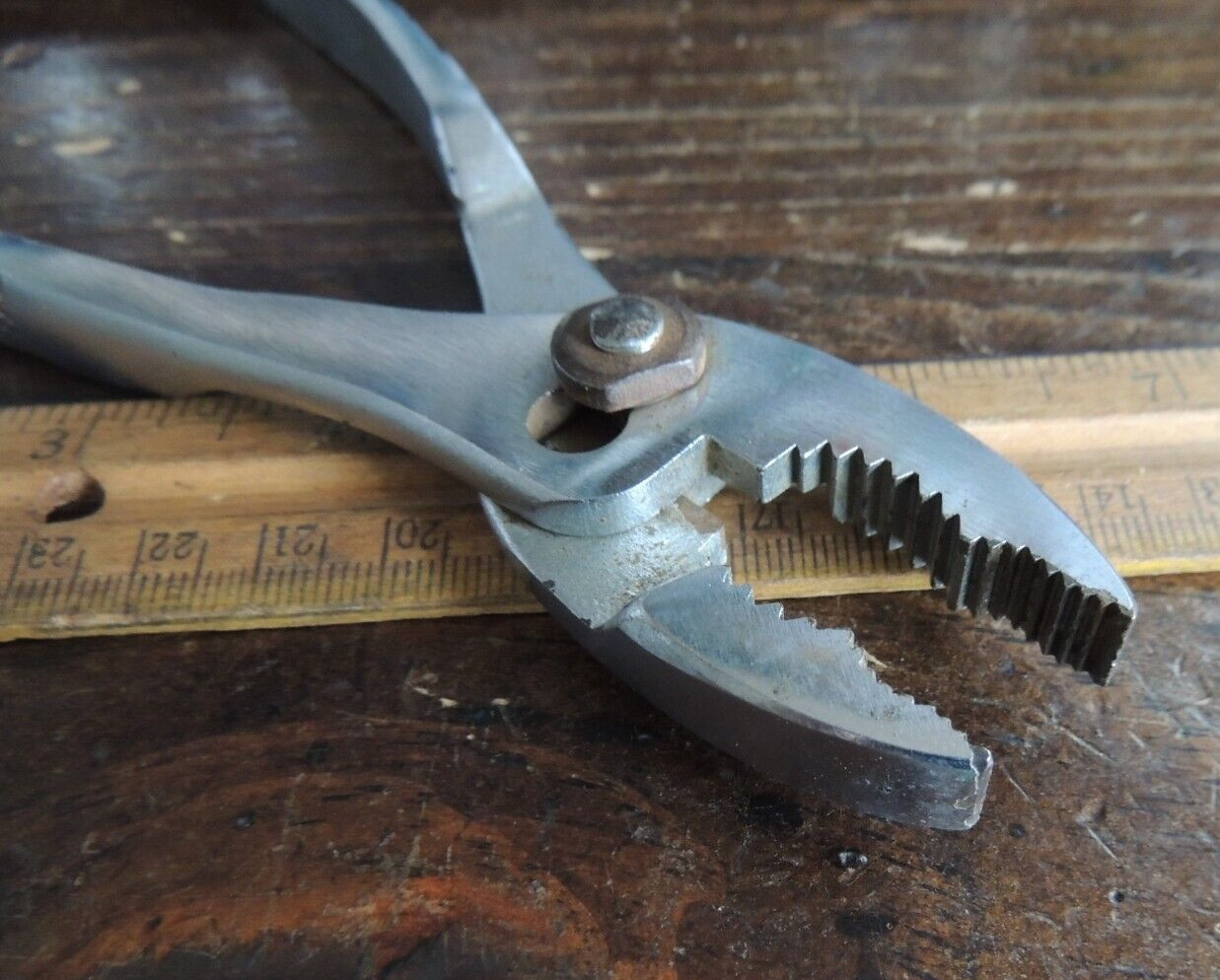 6-3/4″ CRAFTSMAN SLIP-JOINT PLIERS, P-CIRCLE, ROPE STYLE HANDLE GRIPS, NO MODEL