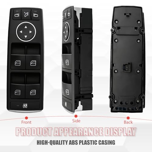 A2049055402 Master Power Window Switch Driver Side Compatible with C180 C200