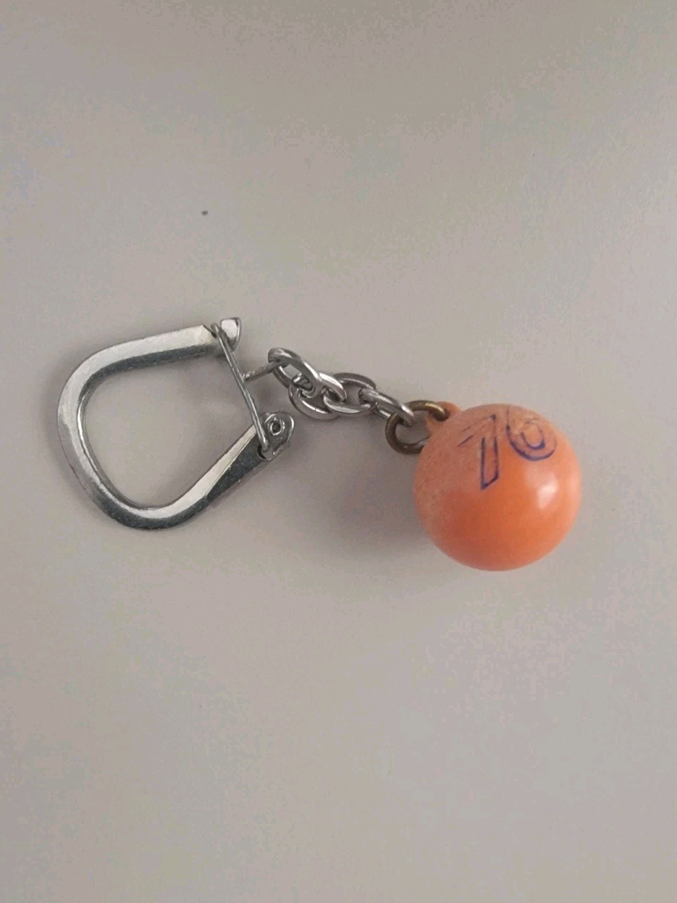 RARE Vintage Car Auto Union 76 Gas Station Ball Keychain Collectible 🔥🔥