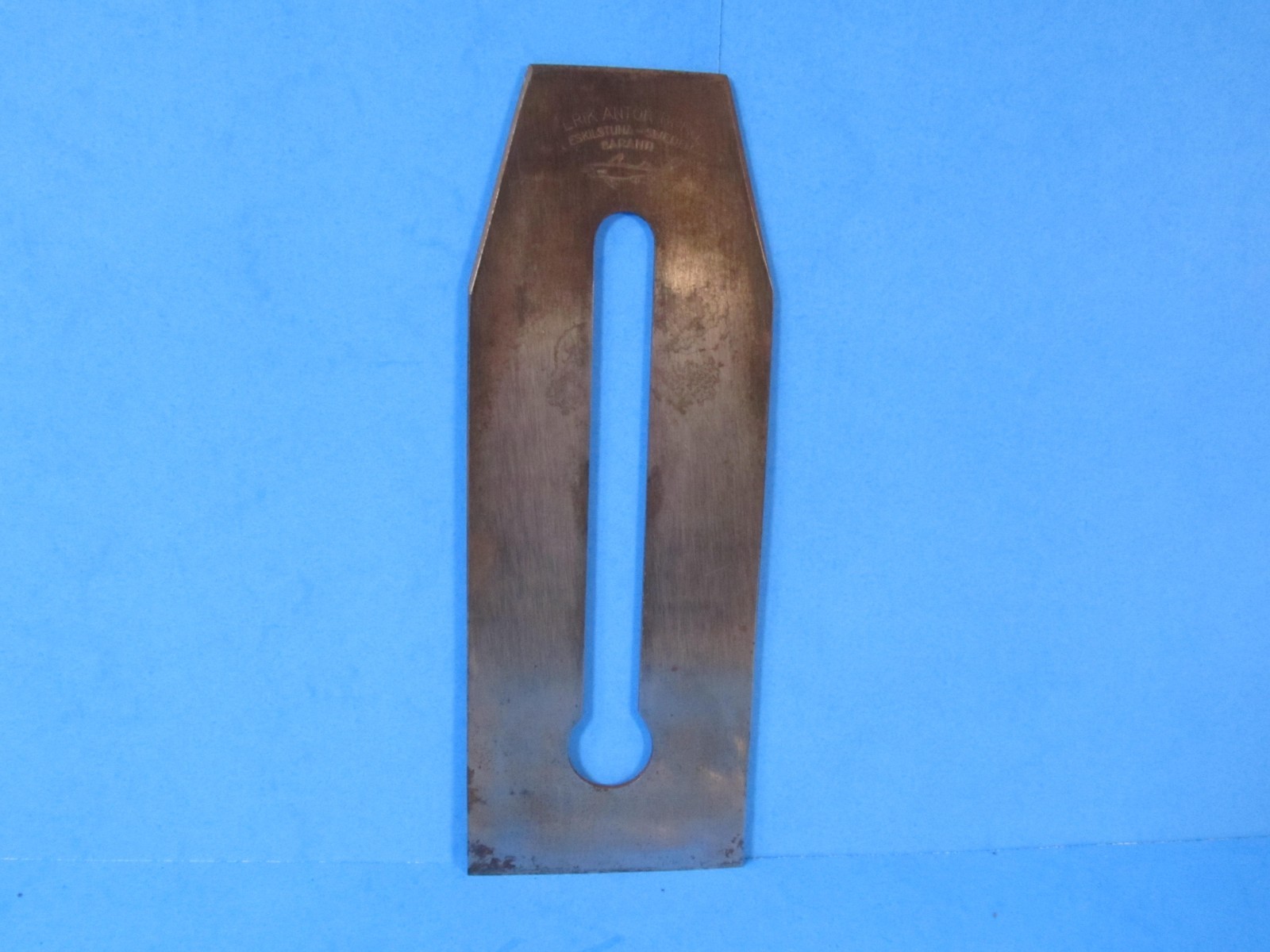 parts 2-3/8″ Erik Anton Berg Eskilstuna Sweden wood plane iron blade cutter