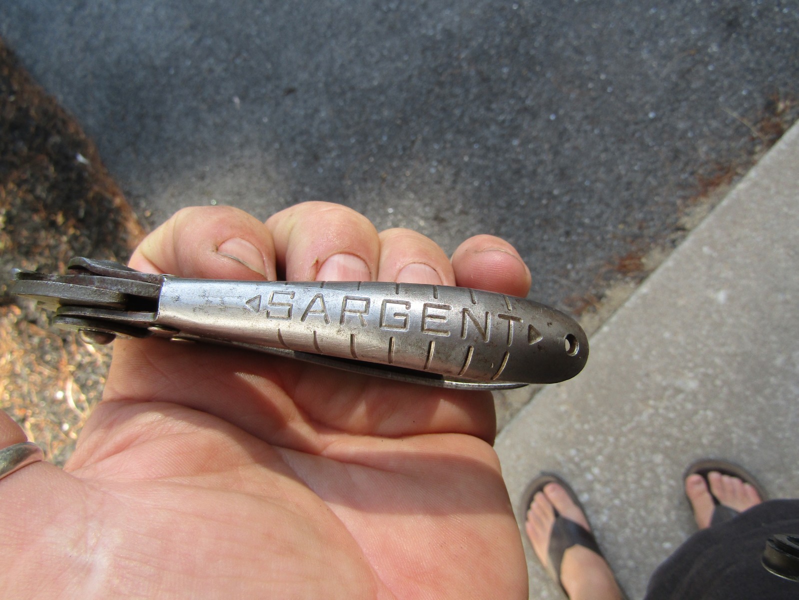 Vintage SARGENT & CO. Twin Jaw Wire Cutters 4 1/4″ Long New Haven CT. USA