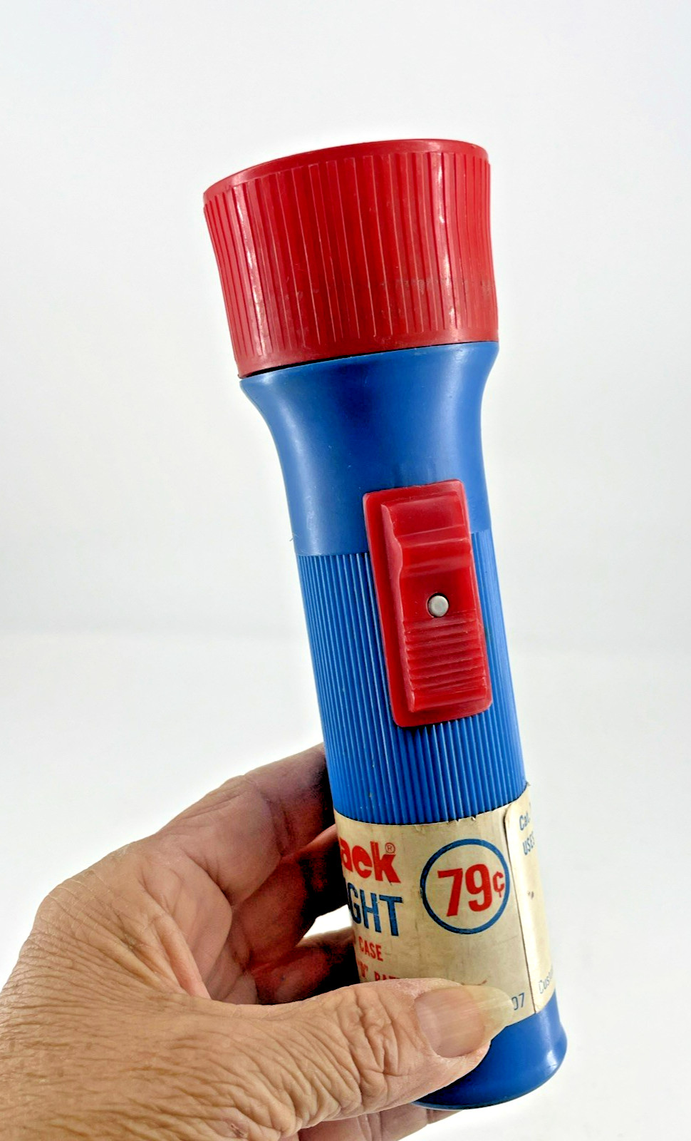 Tandy Corp. Handy Flashlight Radio Shack Vintage Plastic Not Tested Retro Gadget