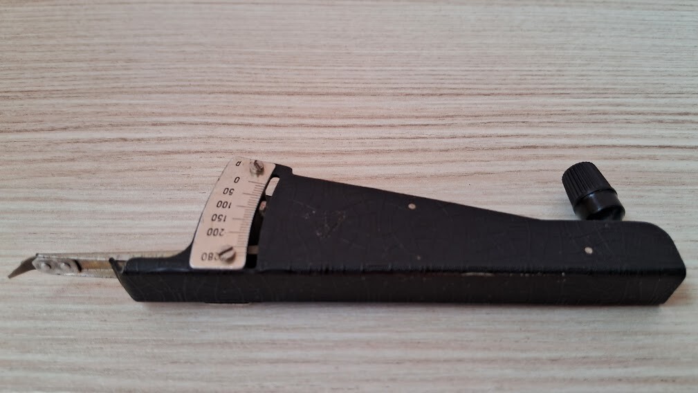 Vintage Grammeter Tensiometer Mechanical 0-280g Tension Gauge Russian USSR 80s