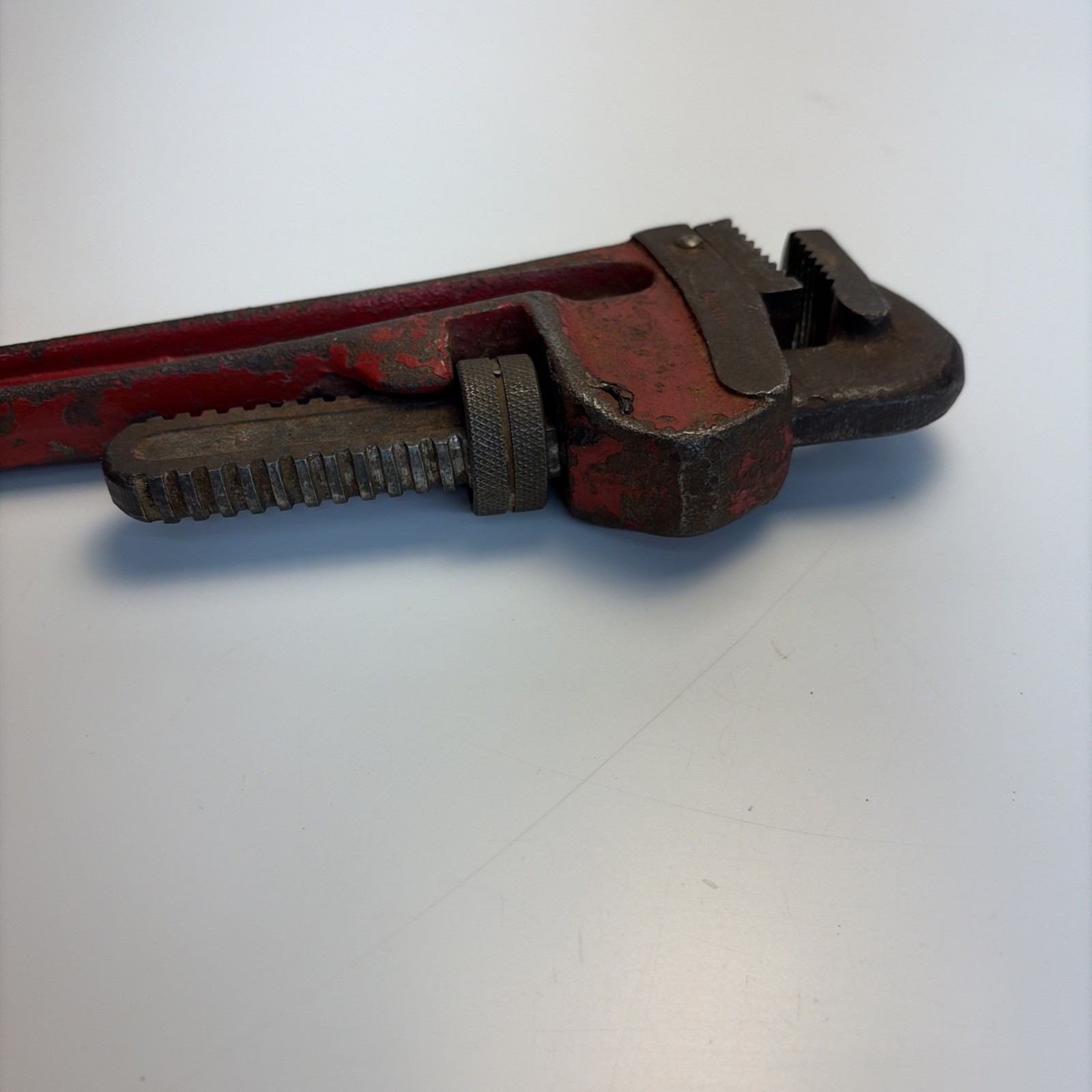 Vintage 14 Inch Pipe Wrench 1/8 To 2 Inch Spain