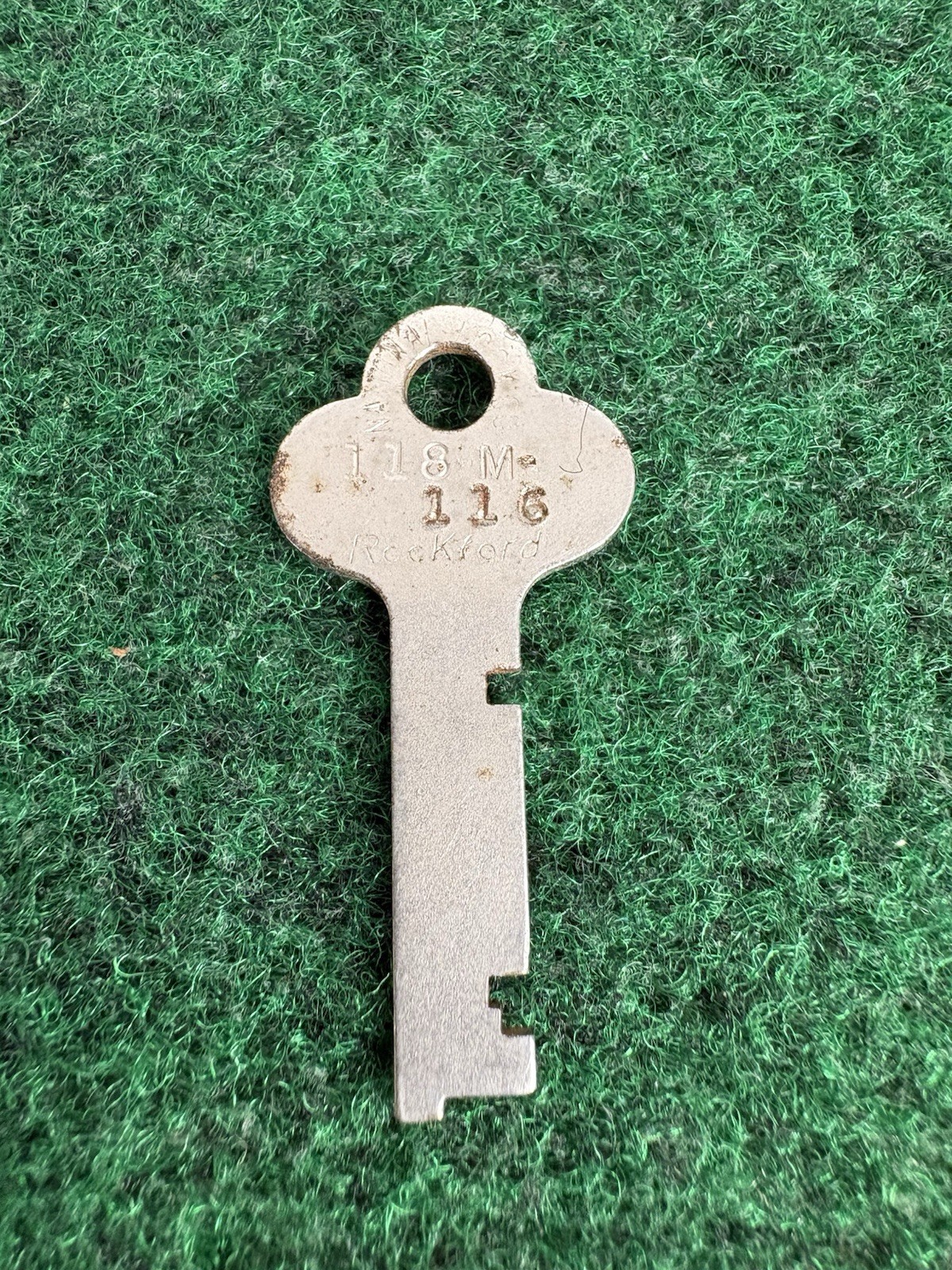 Vintage Rockford-Corry Jamestown Mfg. Corp Key-1-13/16” Long
