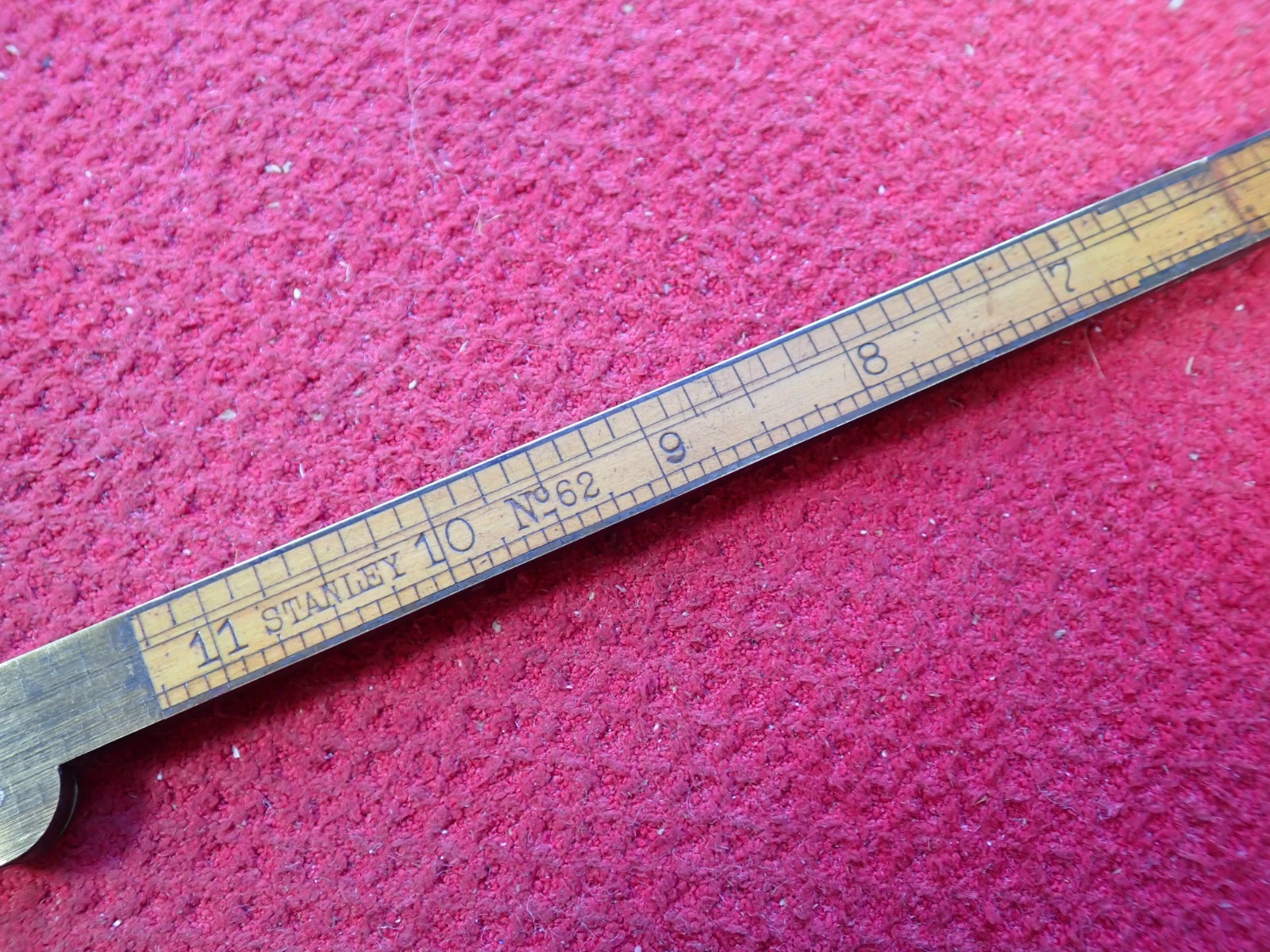 Antique Vintage 1888 to 1920 Stanley No. 62 with Factory Damaged Stamp