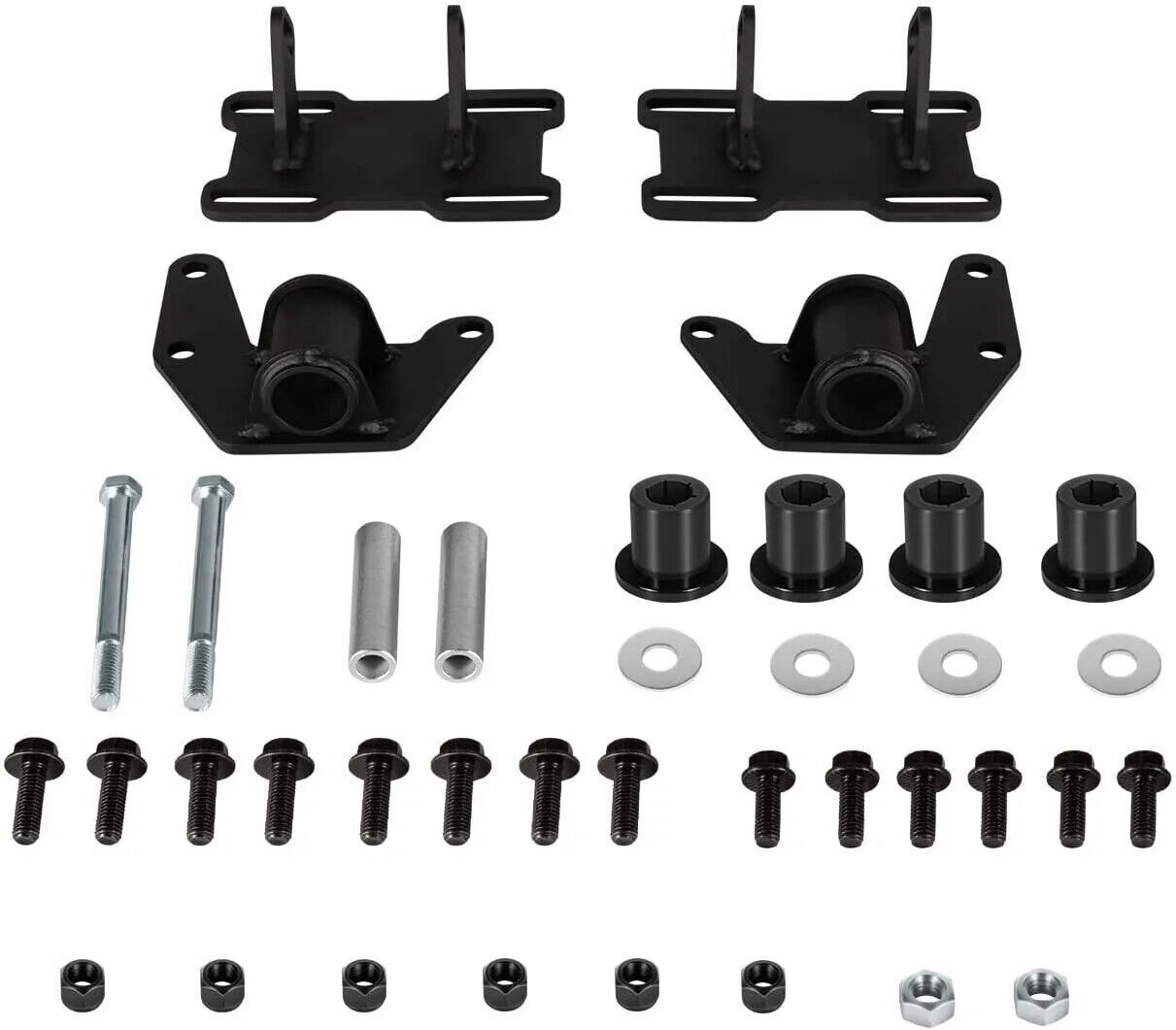 LS Conversion Engine Swap Mounts Adjustable with Hardware For GM Body 1978-1988