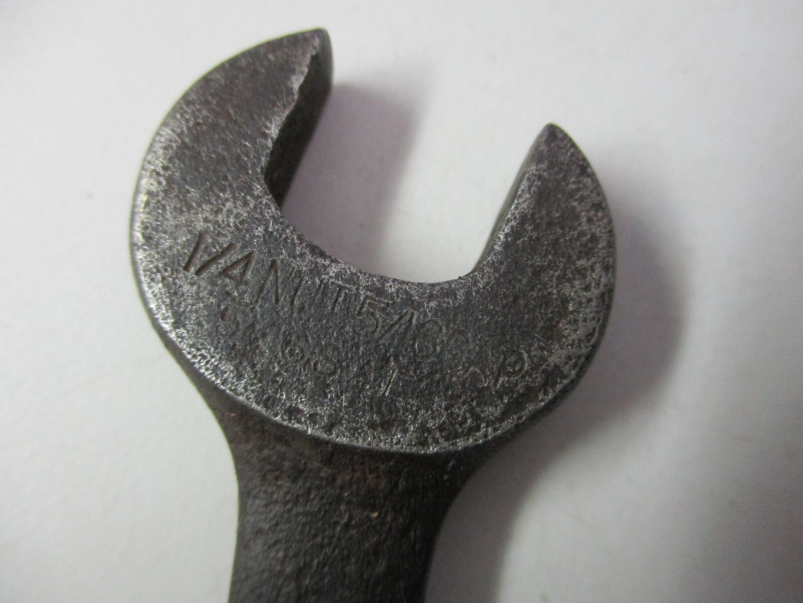 B&S Billings Spencer 723A 1105 USA Open End Wrench Antique 1/4 Nut 3/16 5/16 Cap