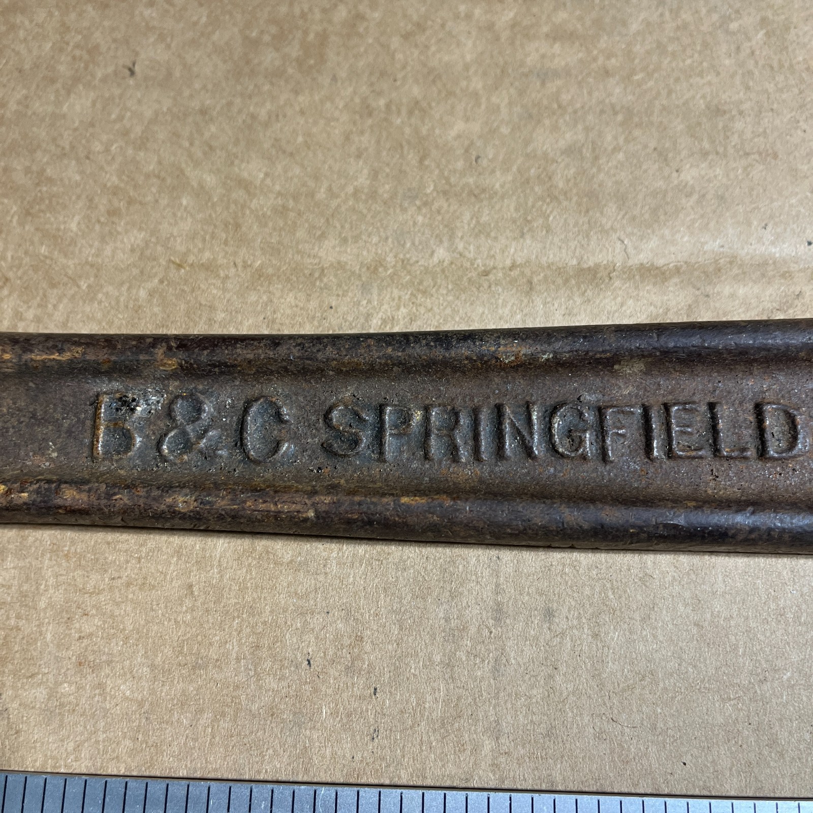 Bemis & Call (B&C) No. 80 Adjustable Wrench Vintage Rare 12” Springfield MA USA