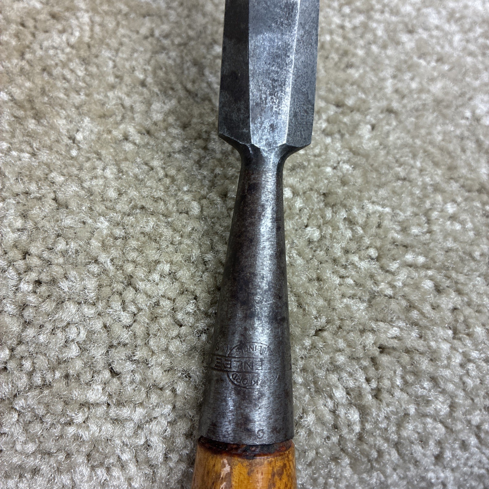 Greenlee Beveled Socket Chisel Set 1/2”&3/4”