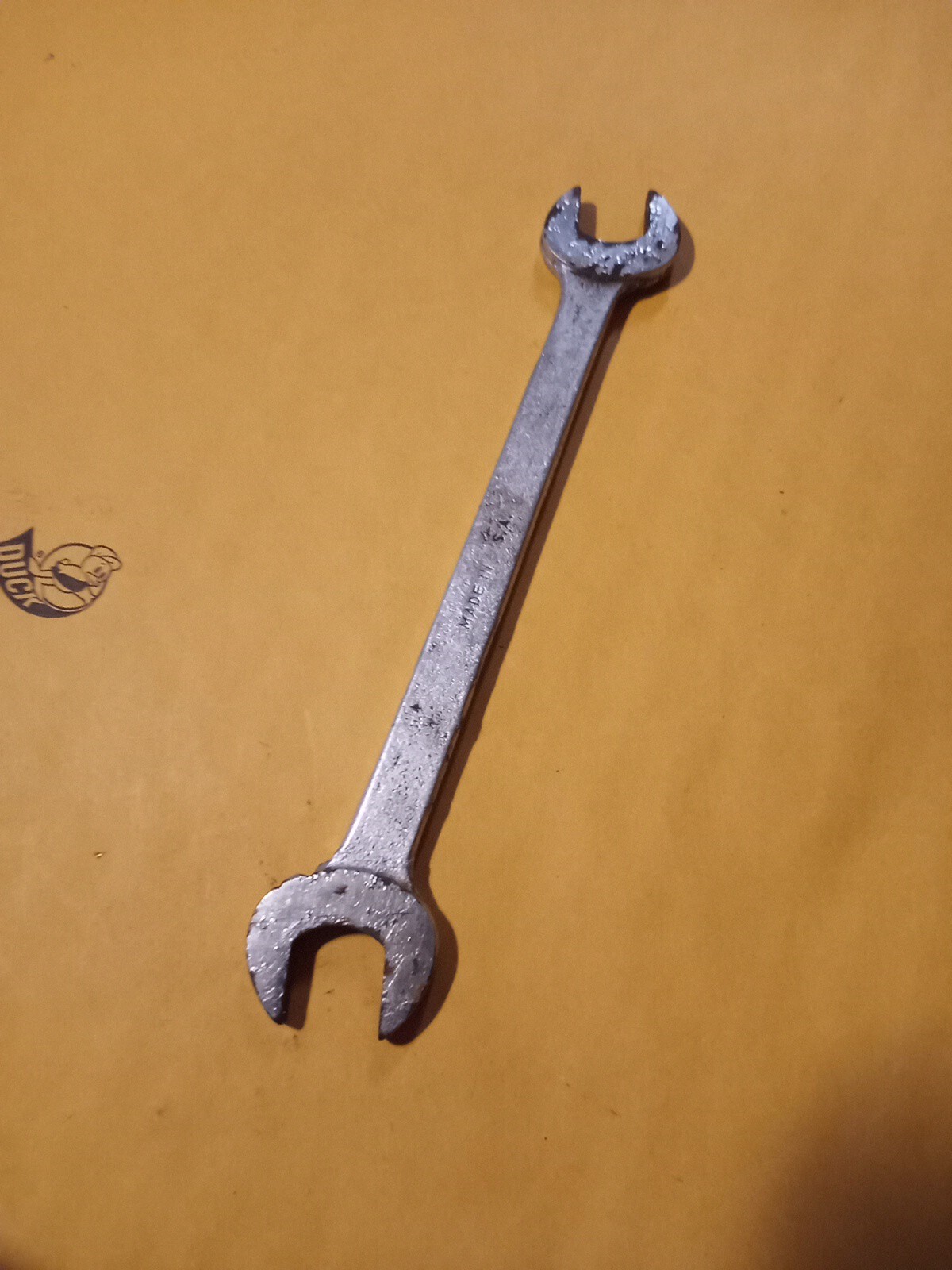 None Better Double Open End Wrench 1/2 & 7/16 #17250 USA