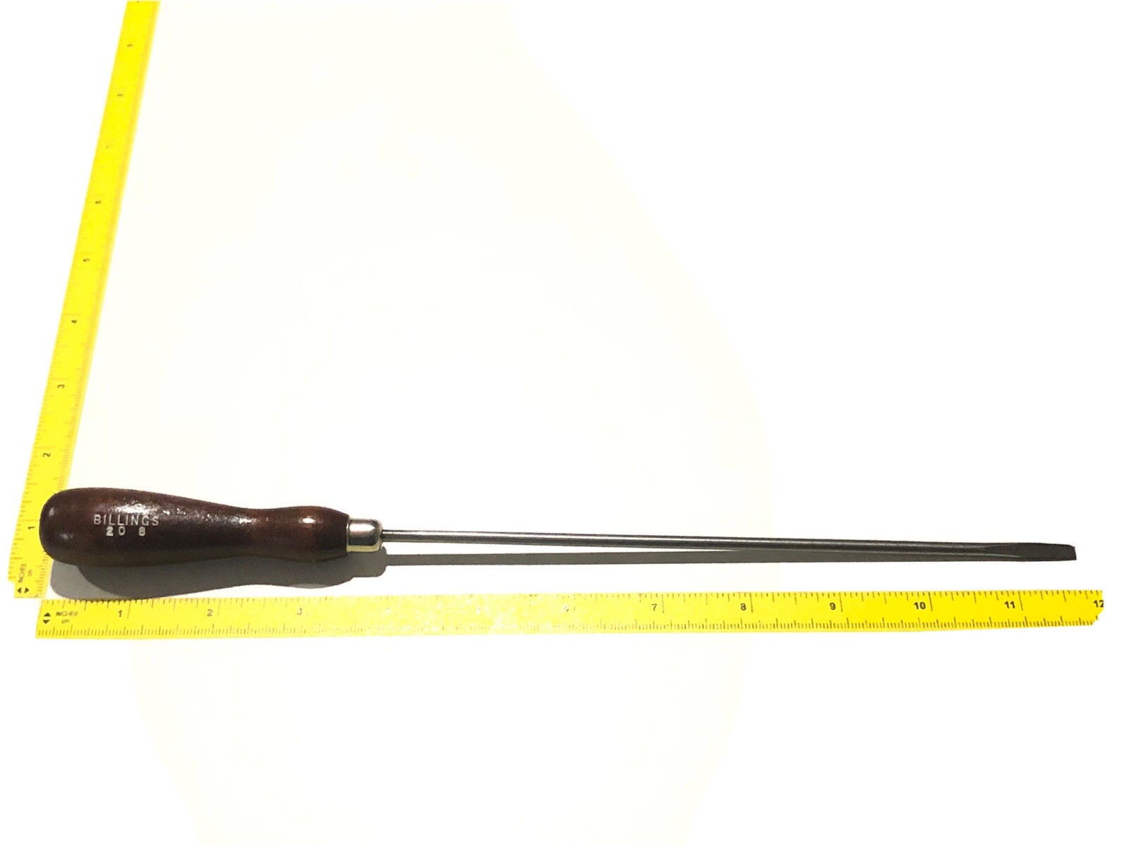 Billings Jewelers Screwdriver No.20 8″ NOS Cabinetmakers Tool Rare New VTG