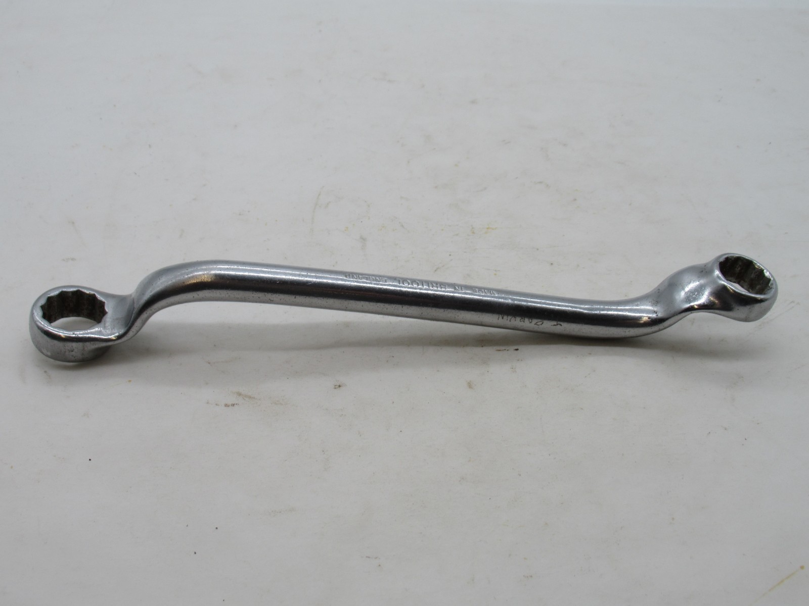 Vintage Britool 4211 Double offset Ring Spanner 59 A/F 19/32″ 69 A/F 11/16″