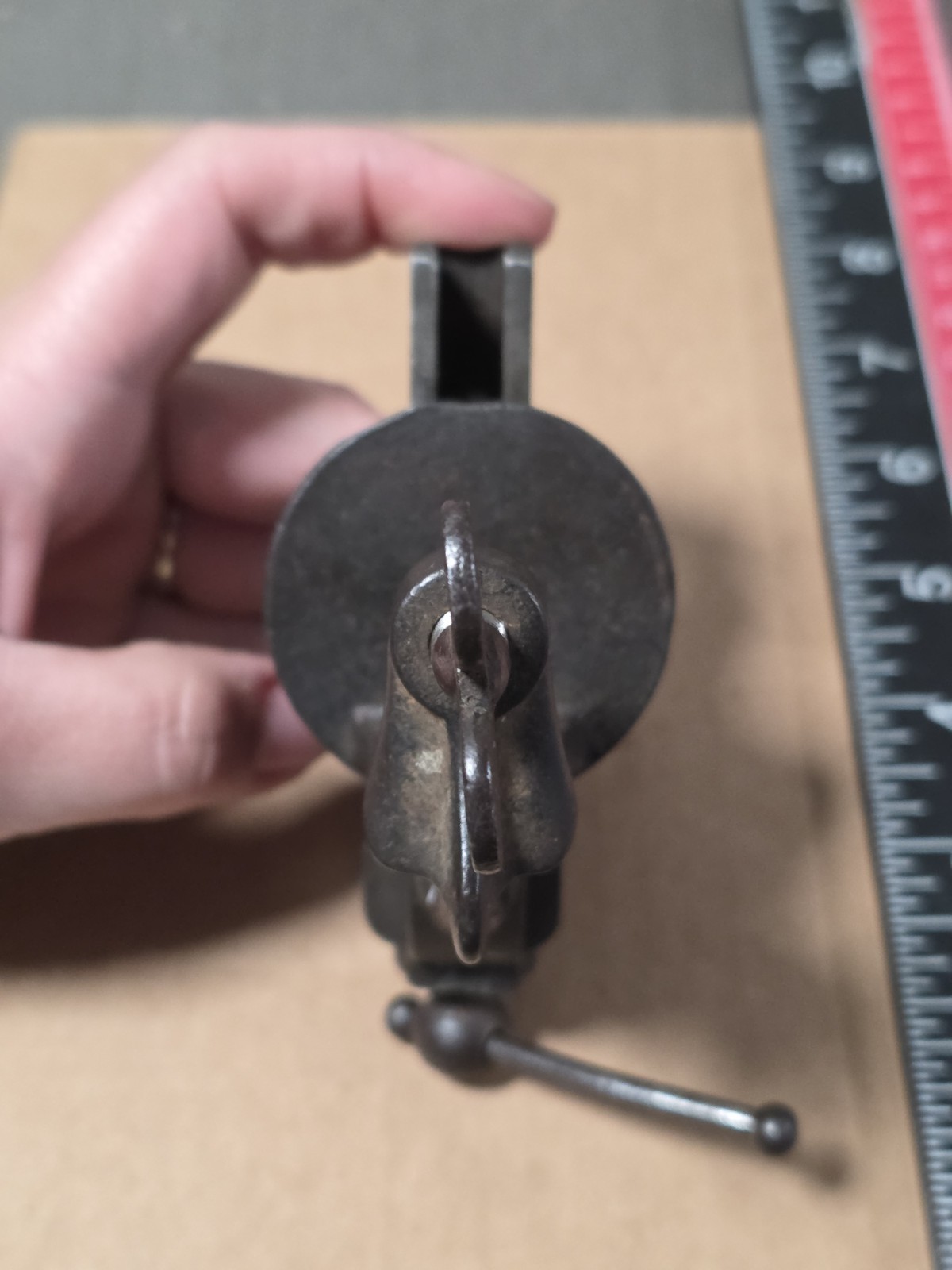 Vintage Rare Athol Jewelers Small Vise No. 0 A.M. Co Athol Mass