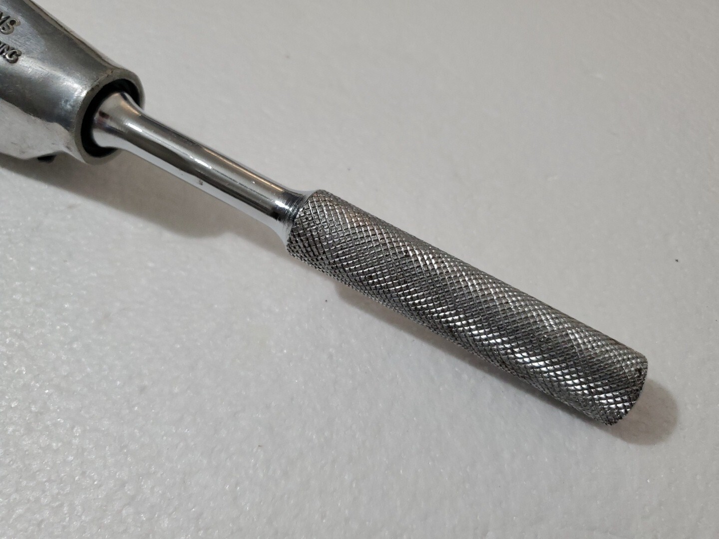 Vintage Hudgins Twist Handle Ratchet Speed Wrench 3/8″ Drive Tool – Mechanic