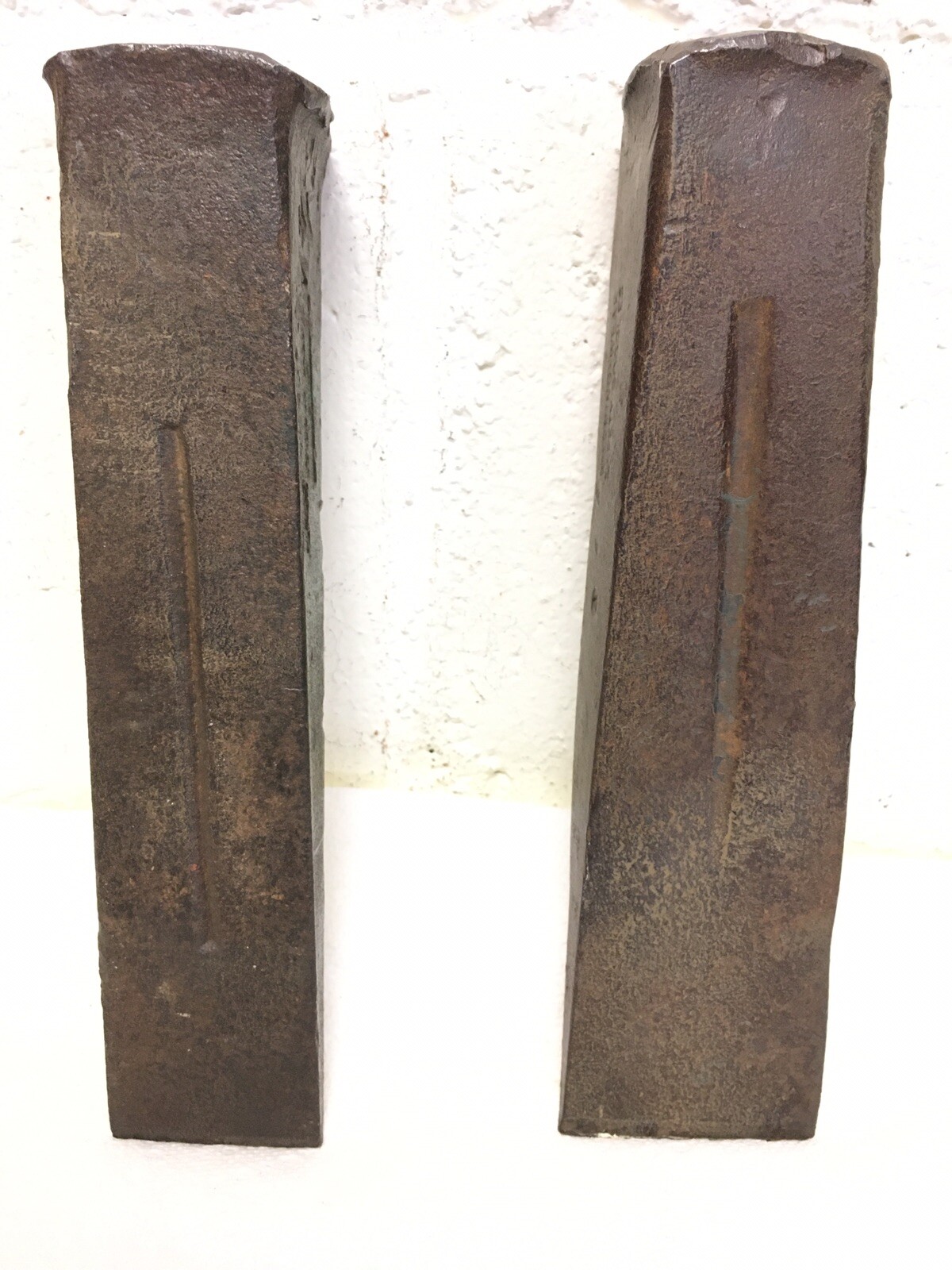 Vtg Woodings-Verona 4, 4 Lb-1.6 Oz and AP-5074, 4 Lb-14.8 Oz, U.S.A Steel Wedges