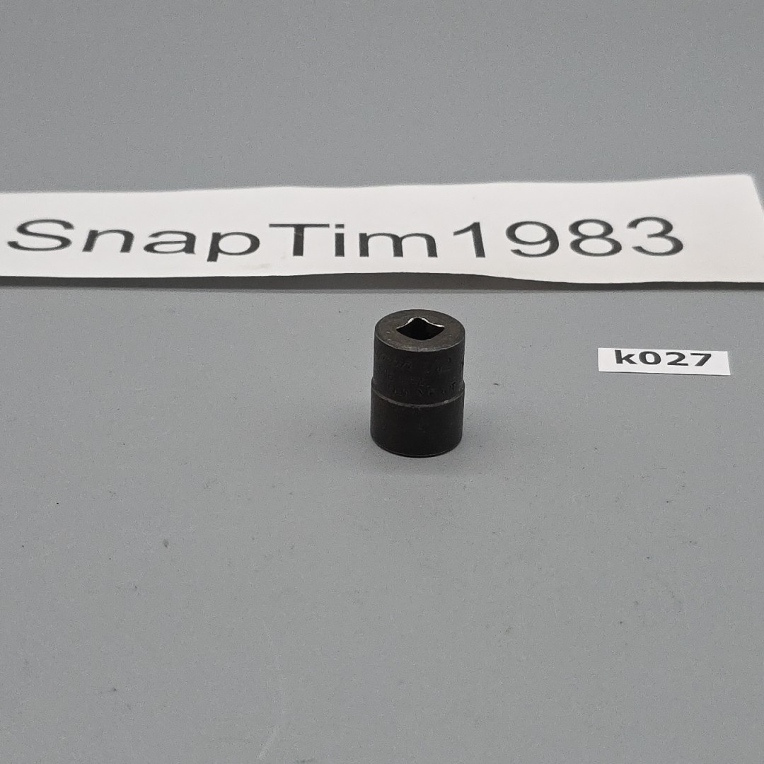 Snap-On Tools Non-Impact Socket 1/4″ Drive 1/2” 6 Point GTM16 USA