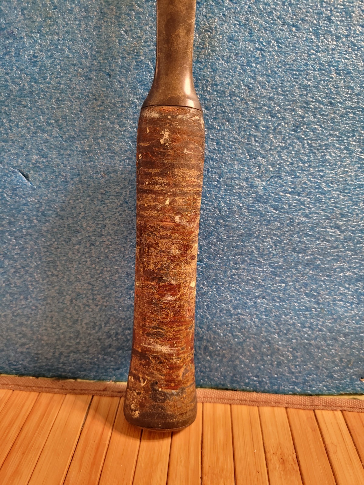 Vtg CRAFTSMAN REG T.M.-M 12 1/4″ L 1.09Lb Stacked Leather Handle Claw Hammer.OBO